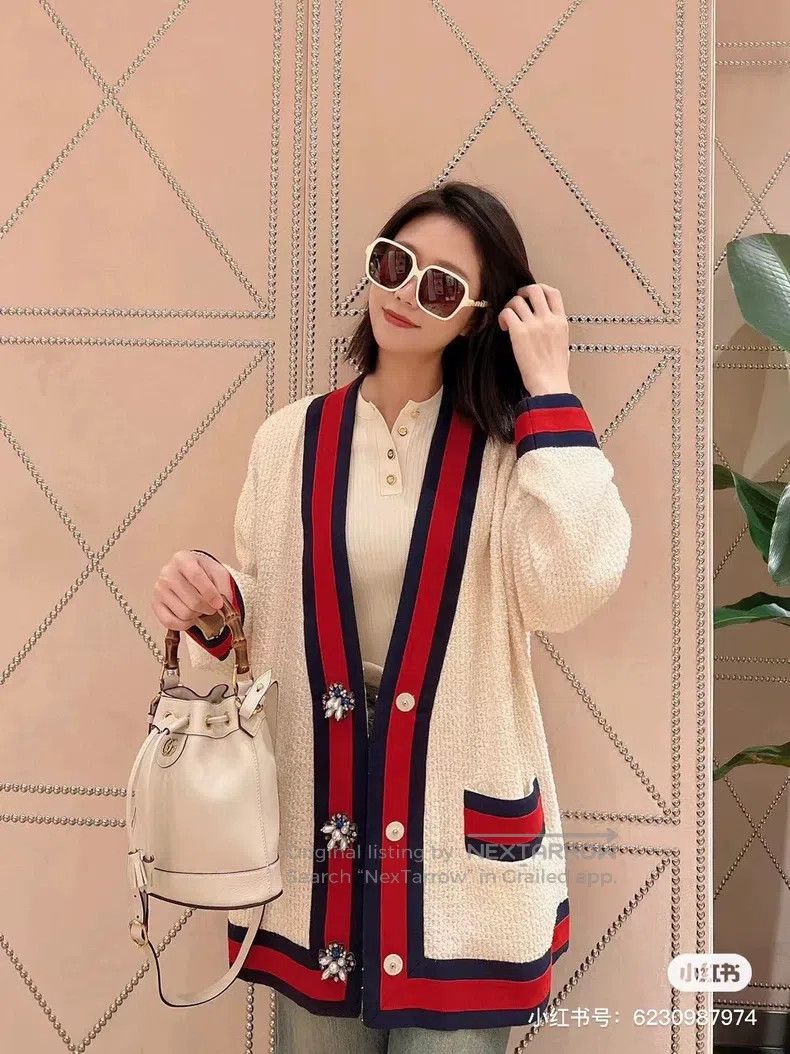 Gucci Gucci Pearl button cardigan coat Size XS / US 0-2 / IT 36-38 - 8 Thumbnail