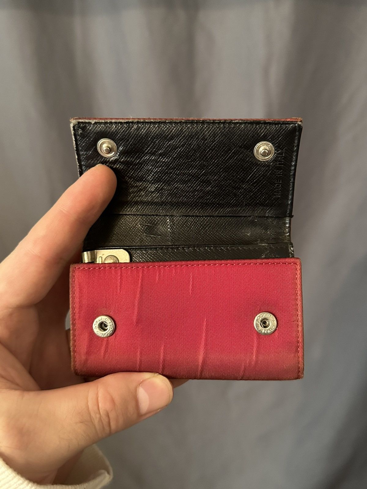 Prada Prada Key Holder Wallet Size ONE SIZE - 4 Thumbnail