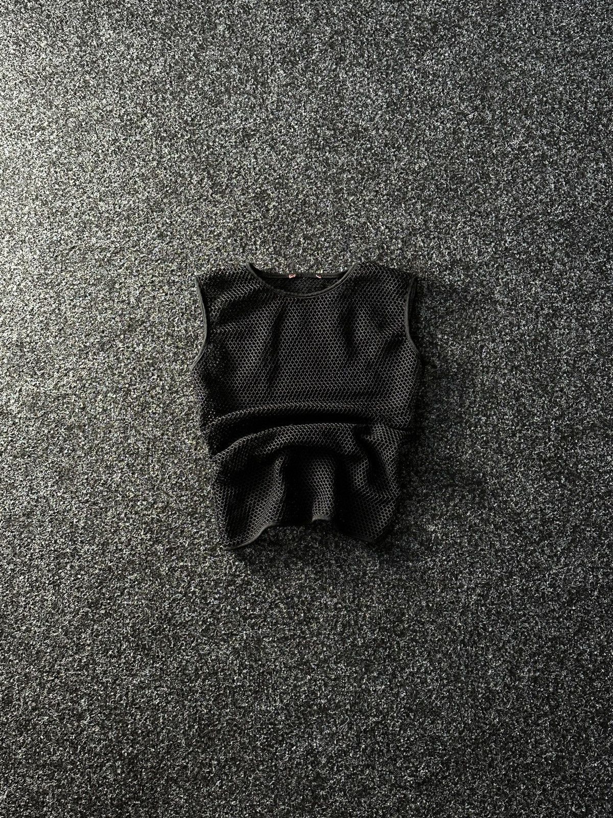 Designer × Japanese Brand × Vintage 🚨VNTG AVANT GARDE Grid tank top very rare 00s Y2K JPG style Size M / US 6-8 / IT 42-44 - 1 Thumbnail