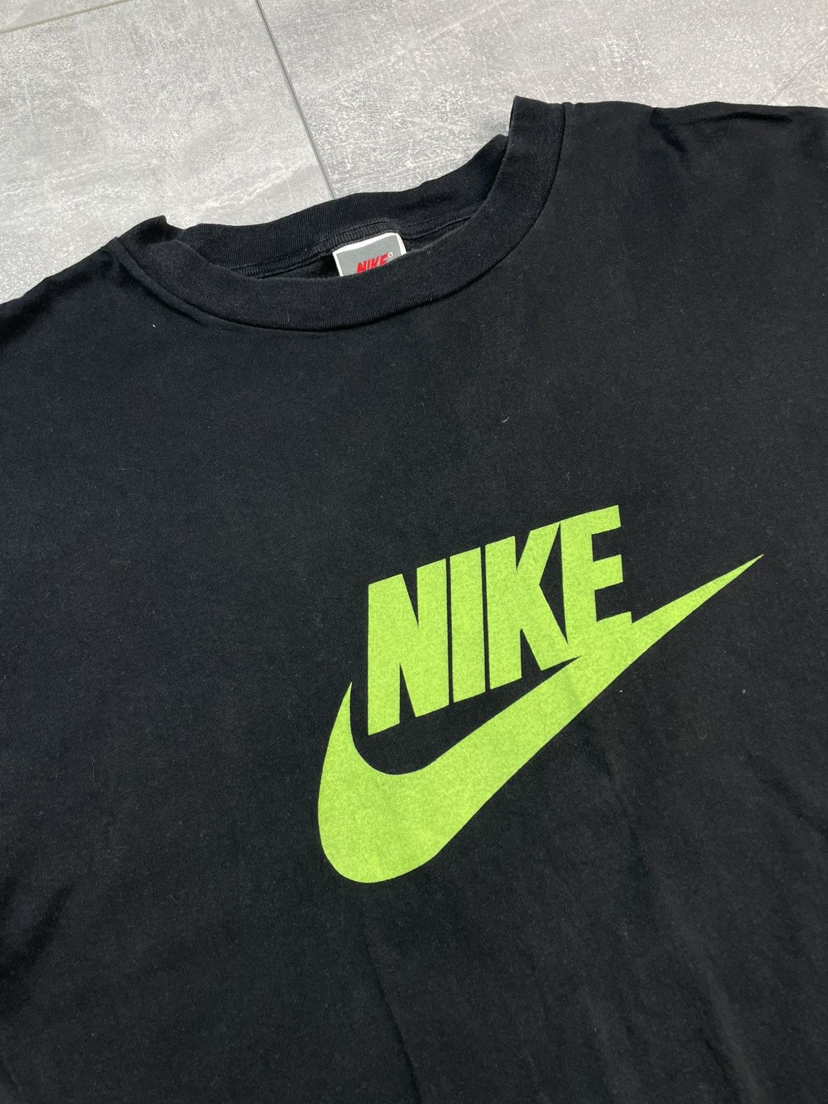 Nike Nike Vintage Big Logo T-shirt Size US XL / EU 56 / 4 - 2 Thumbnail