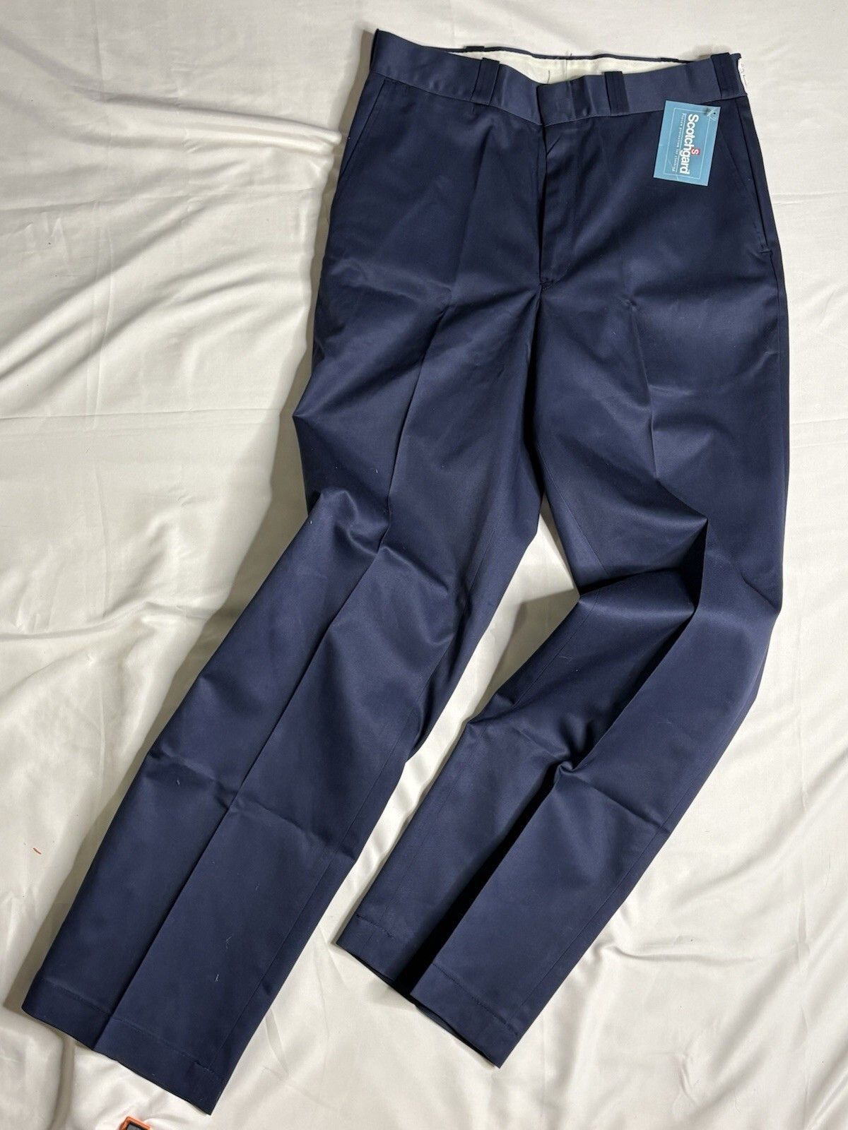 Big Mac Klondike Work Pants - Navy Blue, 33x33,, Men's
