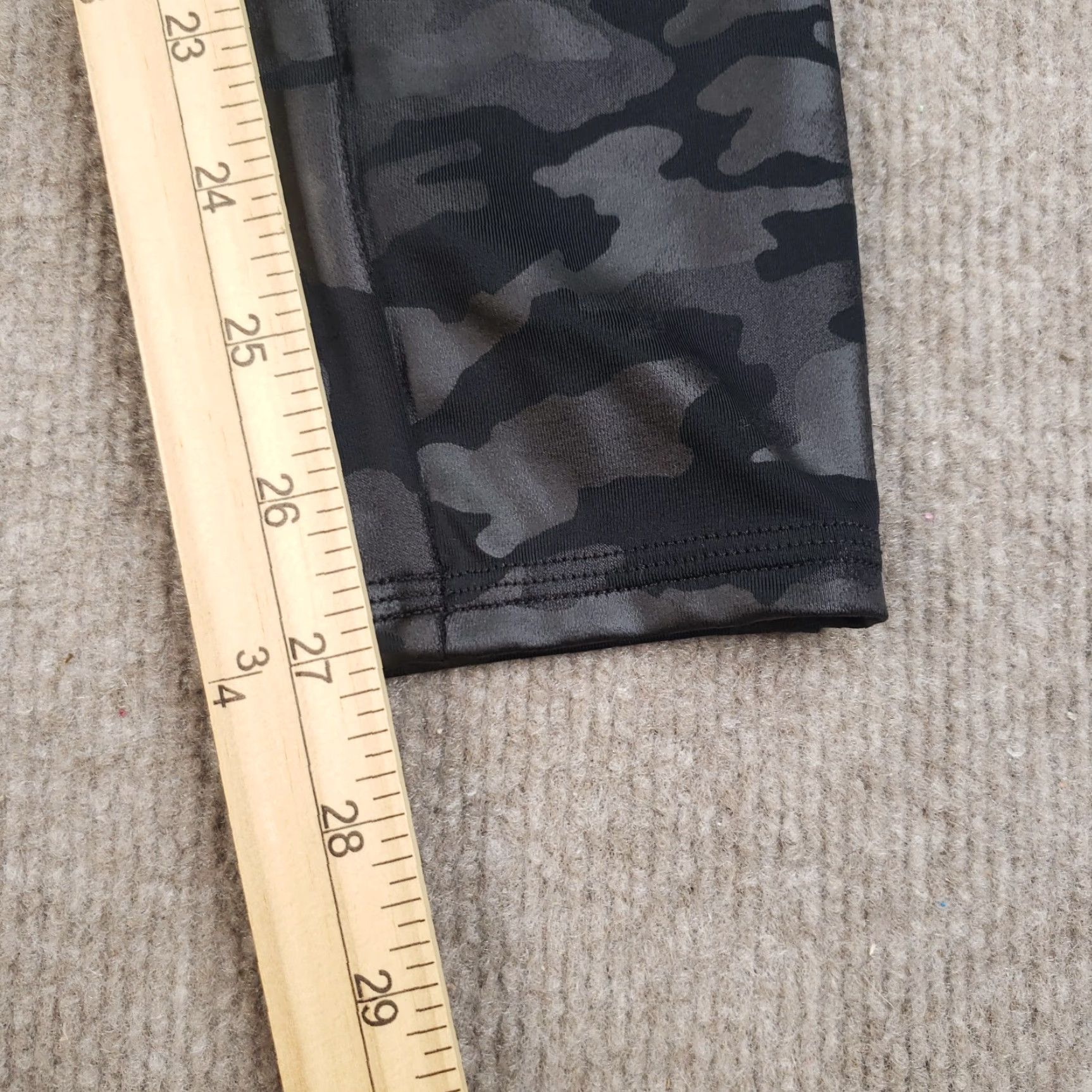 Spanx Spanx Leggings Women Small Gray Camouflage Stretch Activewear Comfort Yoga Size 28" / US 6 / IT 42 - 4 Thumbnail