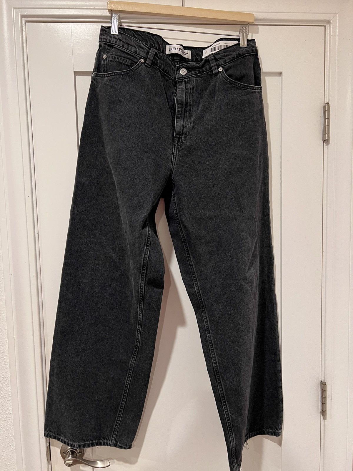 Our Legacy Our Legacy Vast Cut Black Jeans Size US 32 / EU 48 - 1 Thumbnail