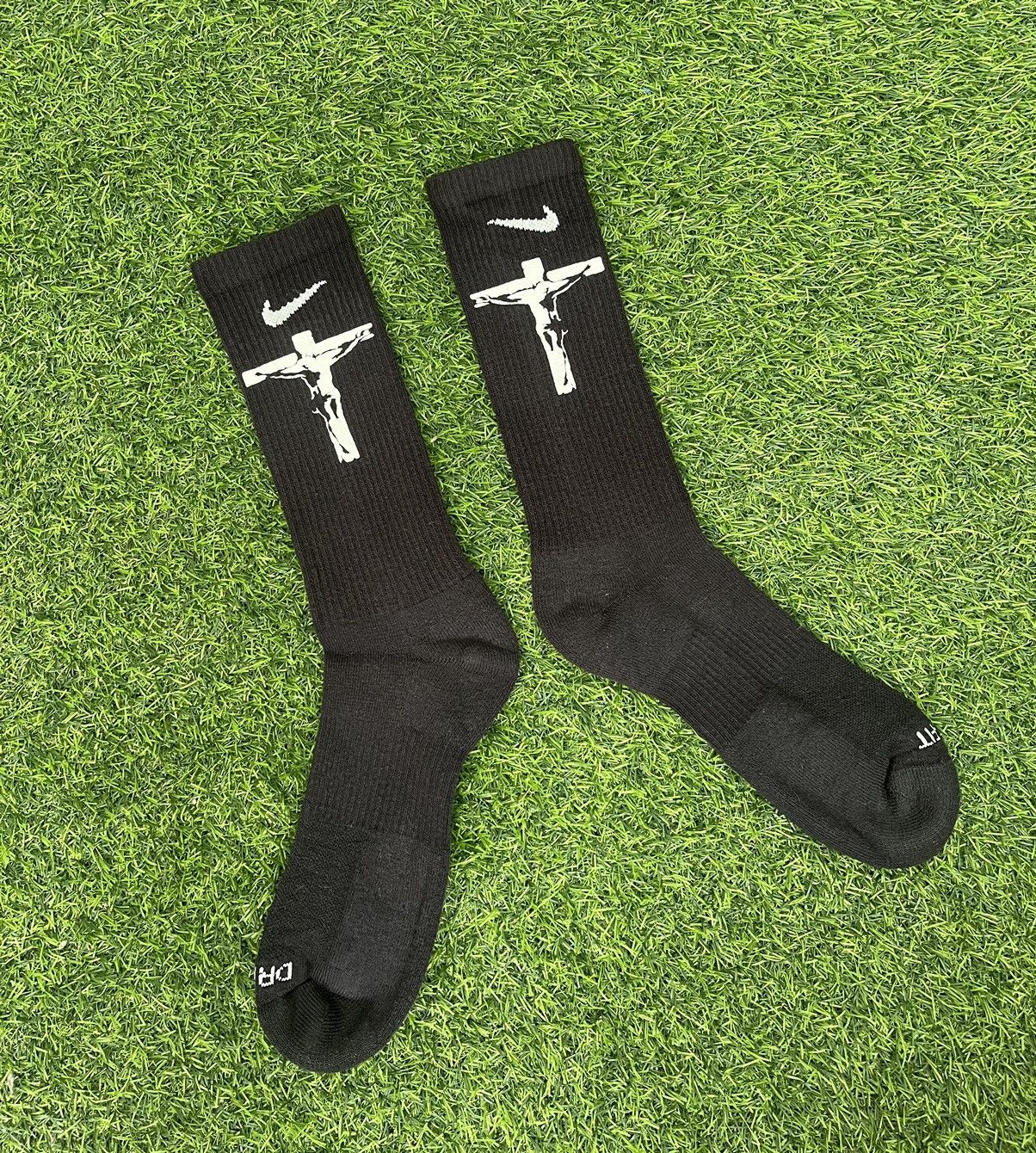 Nike NIKE CUSTOM GOD SOCKS Size ONE SIZE - 2 Thumbnail