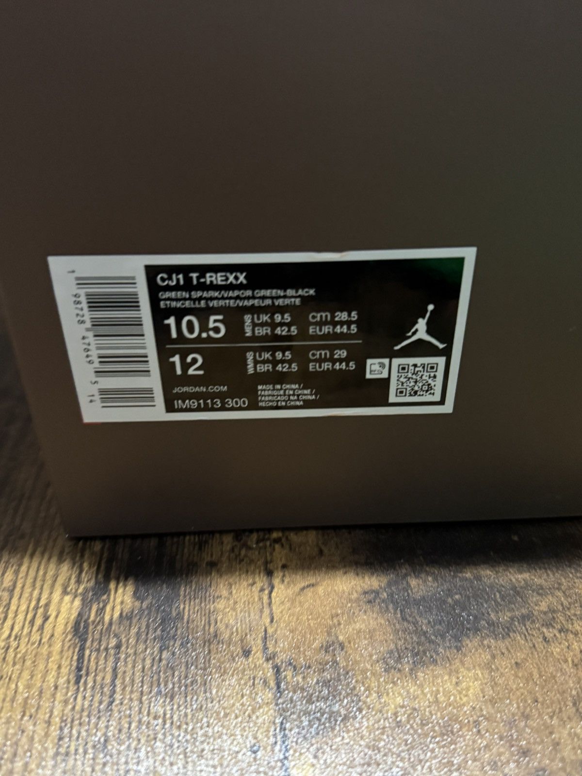 Jordan Brand × Travis Scott Travis Scott x Air Jordan Jordan Jumpman Jack TR Green Spark Size US 10.5 / EU 43-44 - 6 Thumbnail