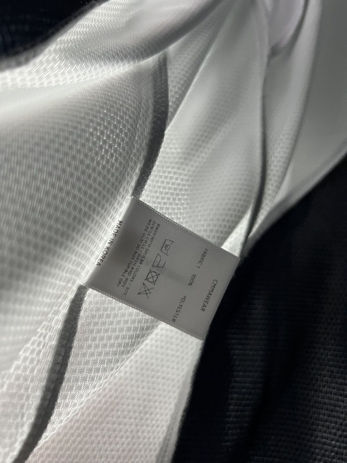 CMMAWEAR Cmmawear White/Navy Long Sleeve Tshirt Size US XL / EU 56 / 4 - 5 Thumbnail