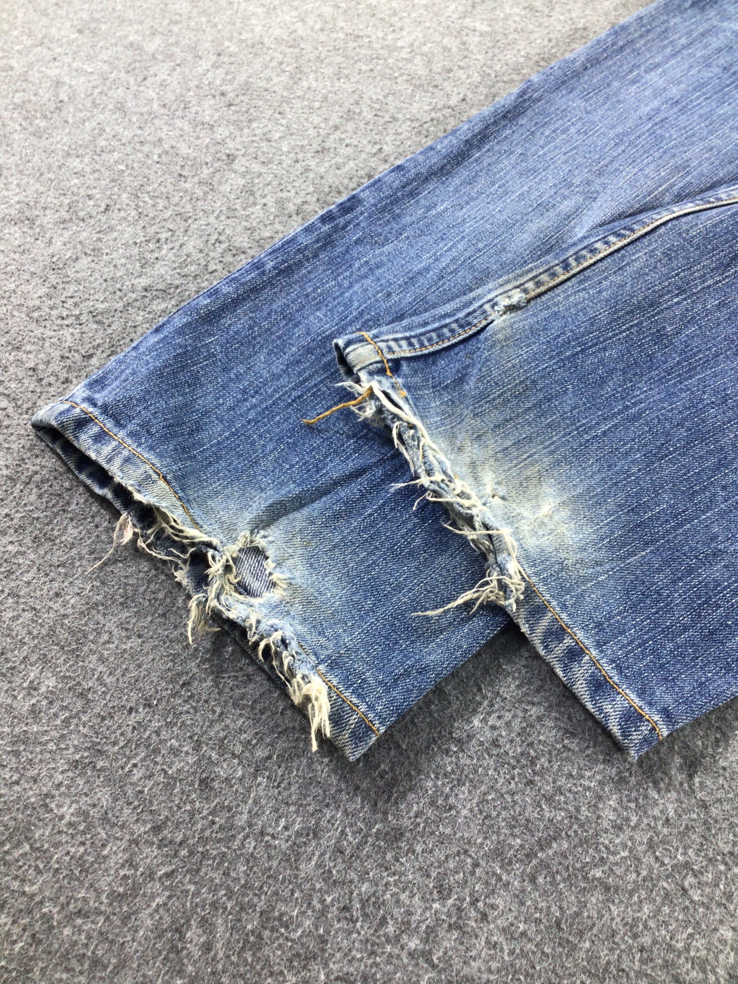Levi's Vintage Distress Levis 533 Jeans-JM389 Size US 34 / EU 50 - 5 Thumbnail