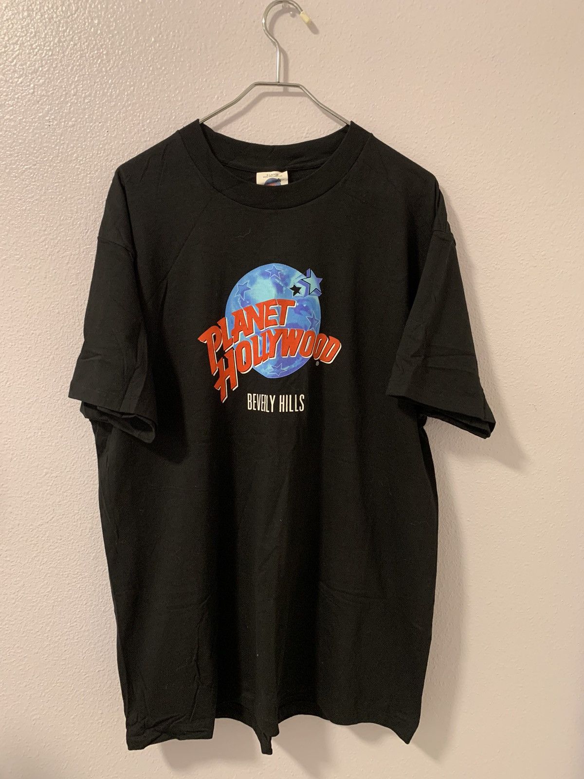 Planet Hollywood × Vintage 90’s Vintage Planet Hollywood “Beverly Hills” Size US XL / EU 56 / 4 - 1 Thumbnail