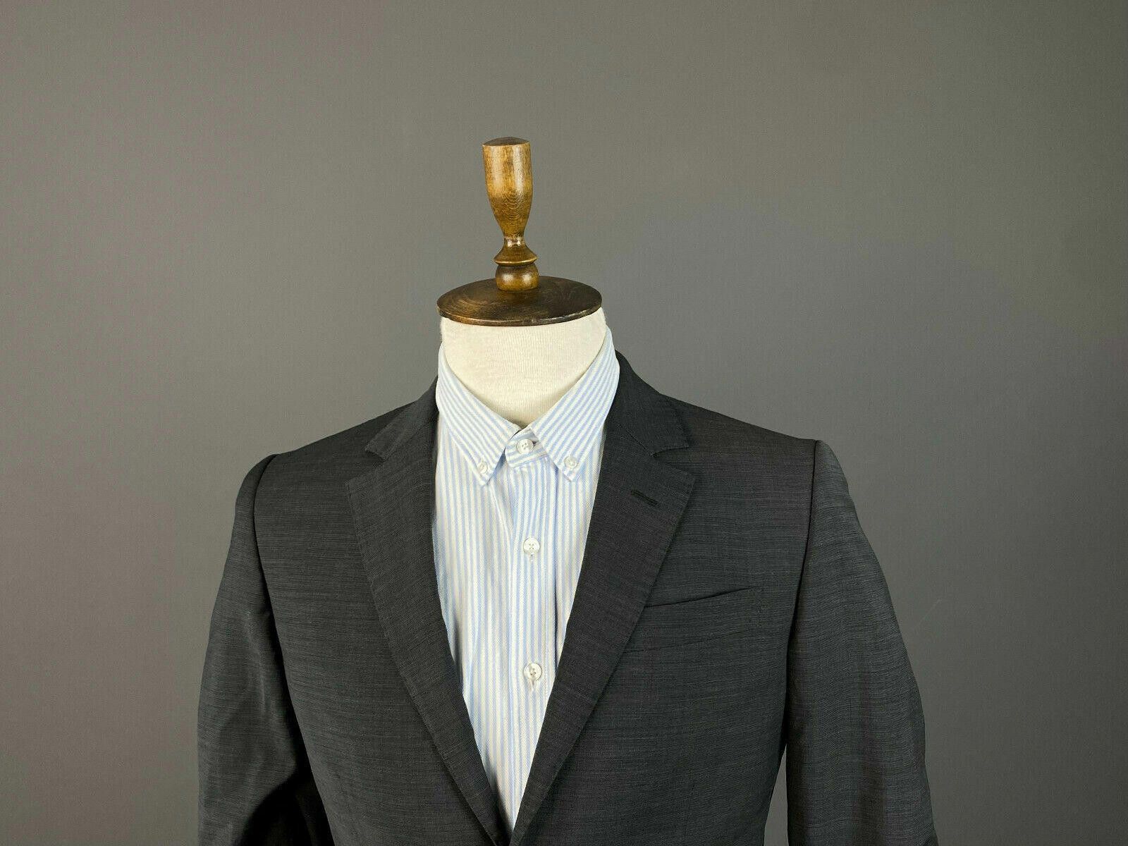 Moschino Men Moschino Grey Wool 2 Piece Suit + Patns Size 48 R Size 40R - 3 Thumbnail