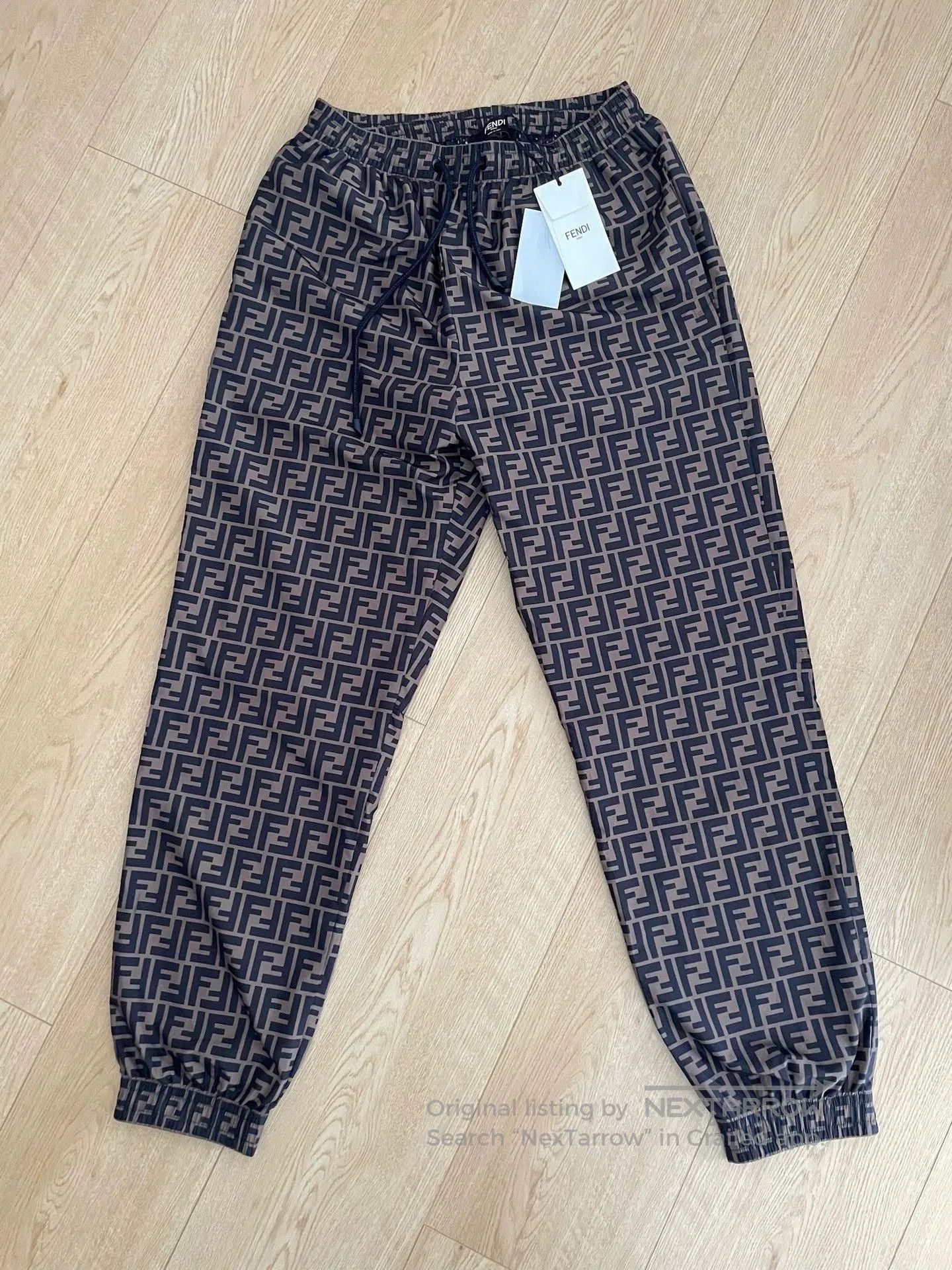 Fendi Fendi Classic FF Pattern Casual Pants. Size US 28 / EU 44 - 1 Thumbnail