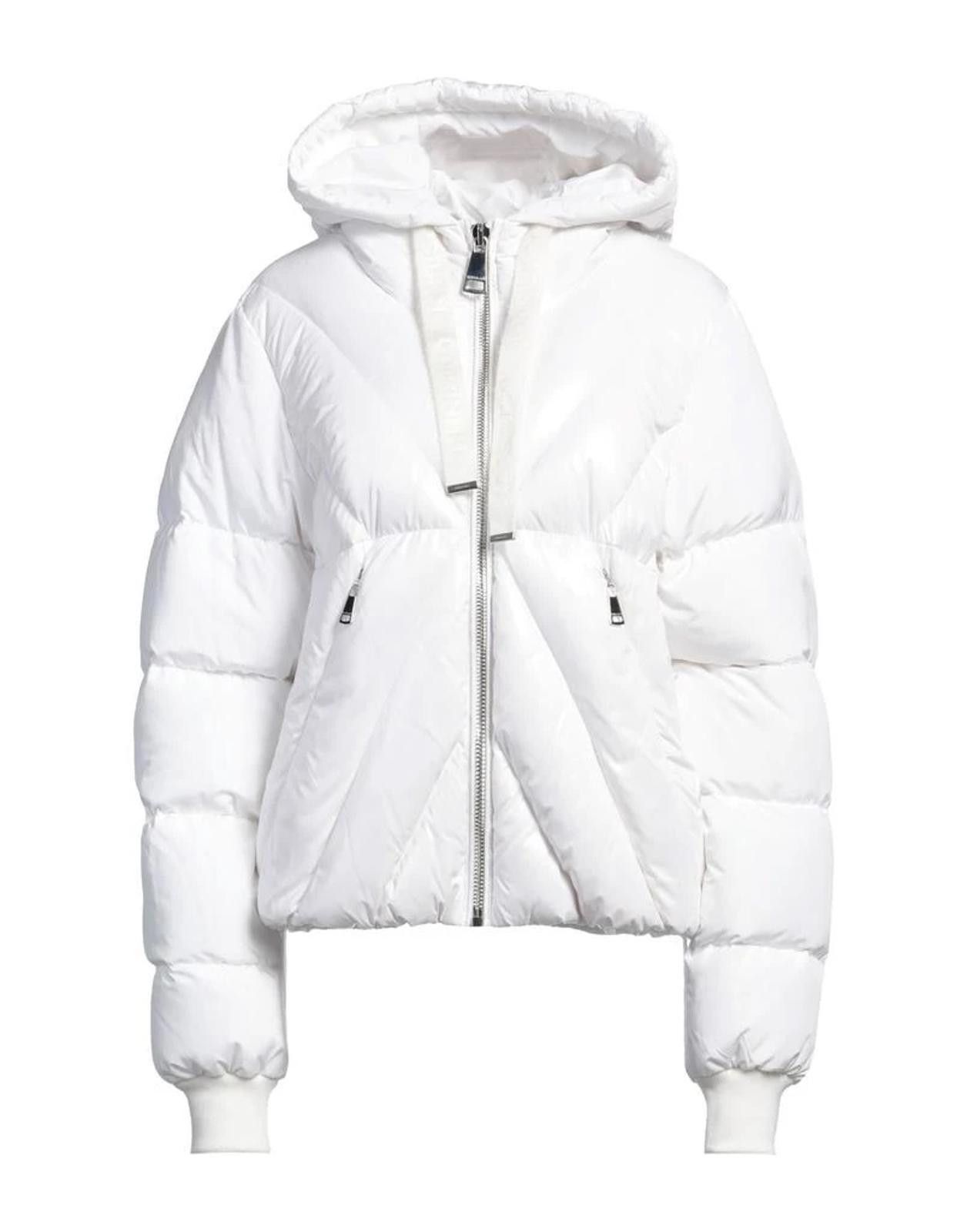 Khrisjoy Khrisjoy Crop Puff Jacket | White Sz 2 Size XS / US 0-2 / IT 36-38 - 1 Thumbnail