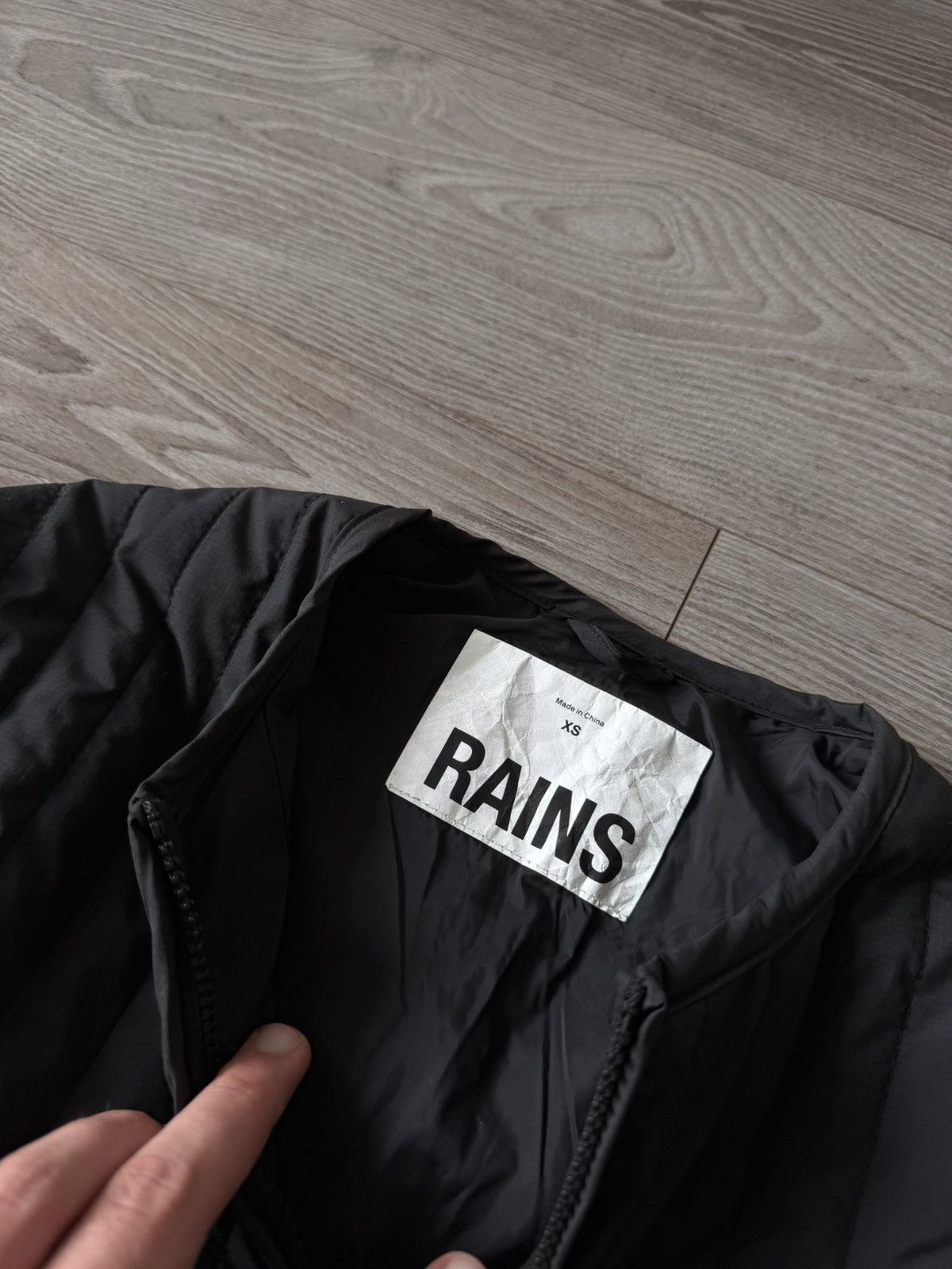 Rains Rare Rains Down Lite Avant Garde Jacket Size XS / US 0-2 / IT 36-38 - 10 Thumbnail