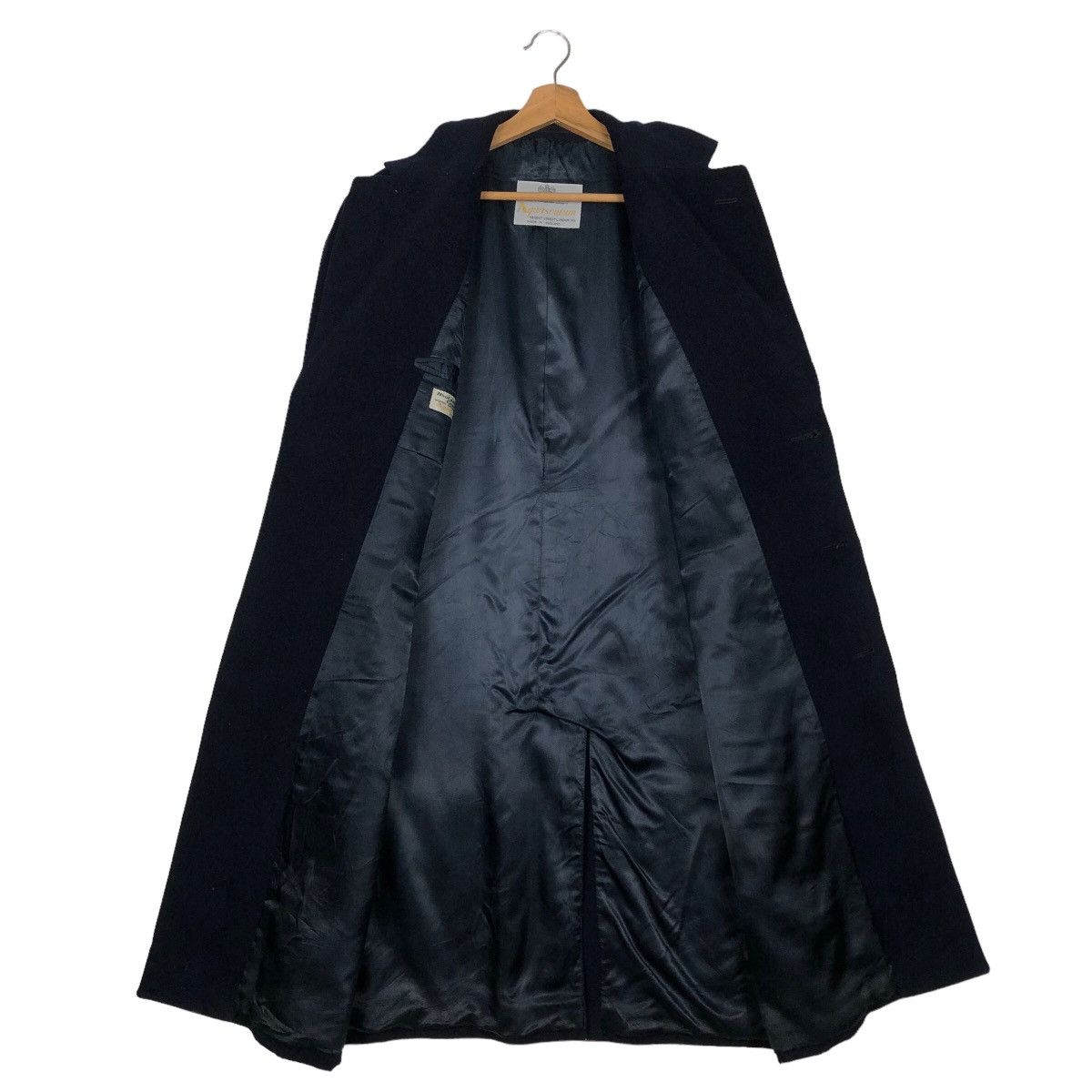 Vintage 🔥Rich Royal Blue - Fly Long Jacket Wool Aquascutum England Size US M / EU 48-50 / 2 - 10 Thumbnail