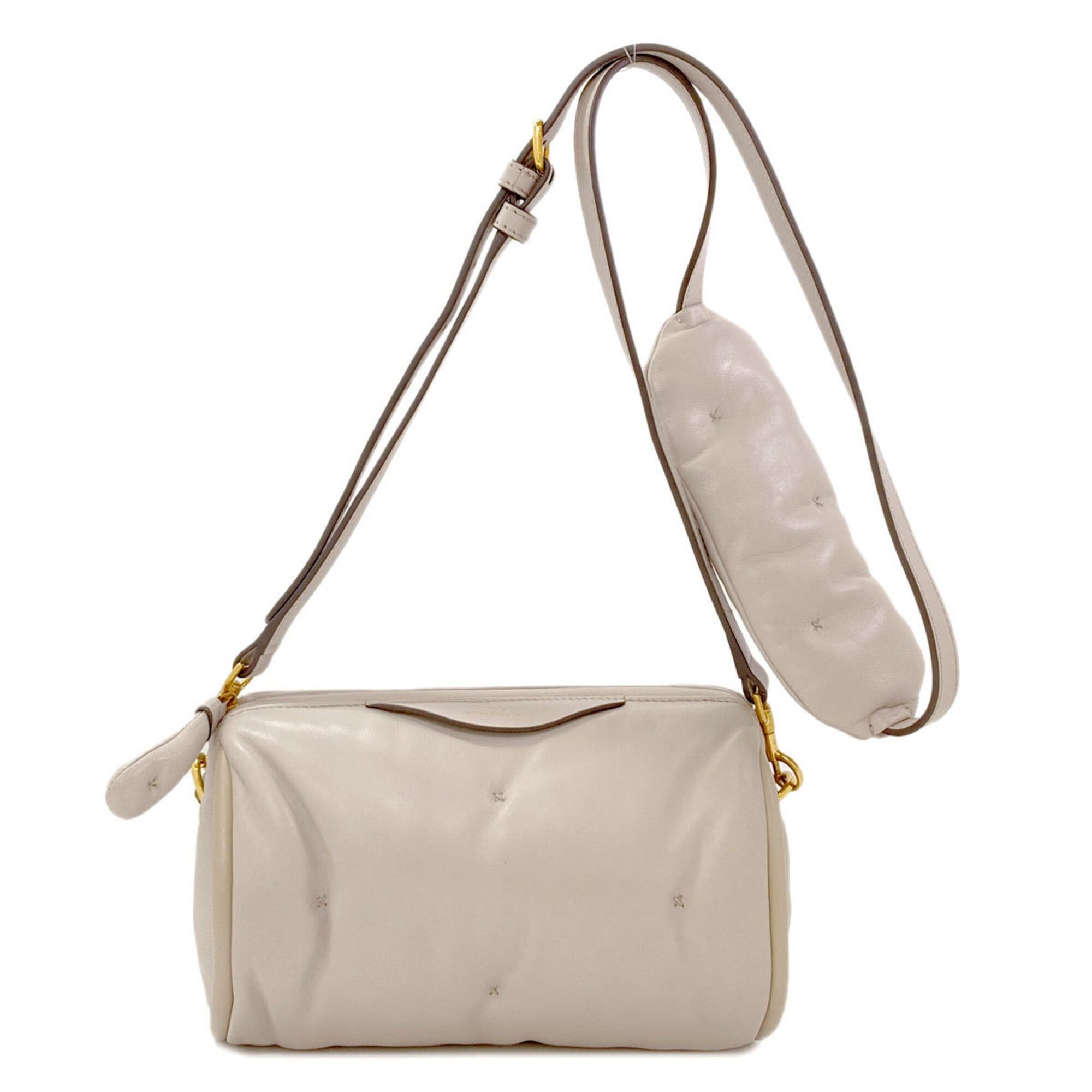 Anya Hindmarch Anya Hindmarch Chubby Barrel Shoulder Bag, Leather, Women's Size ONE SIZE - 1 Thumbnail