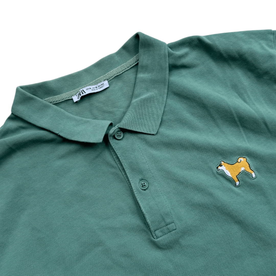 Zara Zara Polo Shirt Size US XL / EU 56 / 4 - 2 Thumbnail