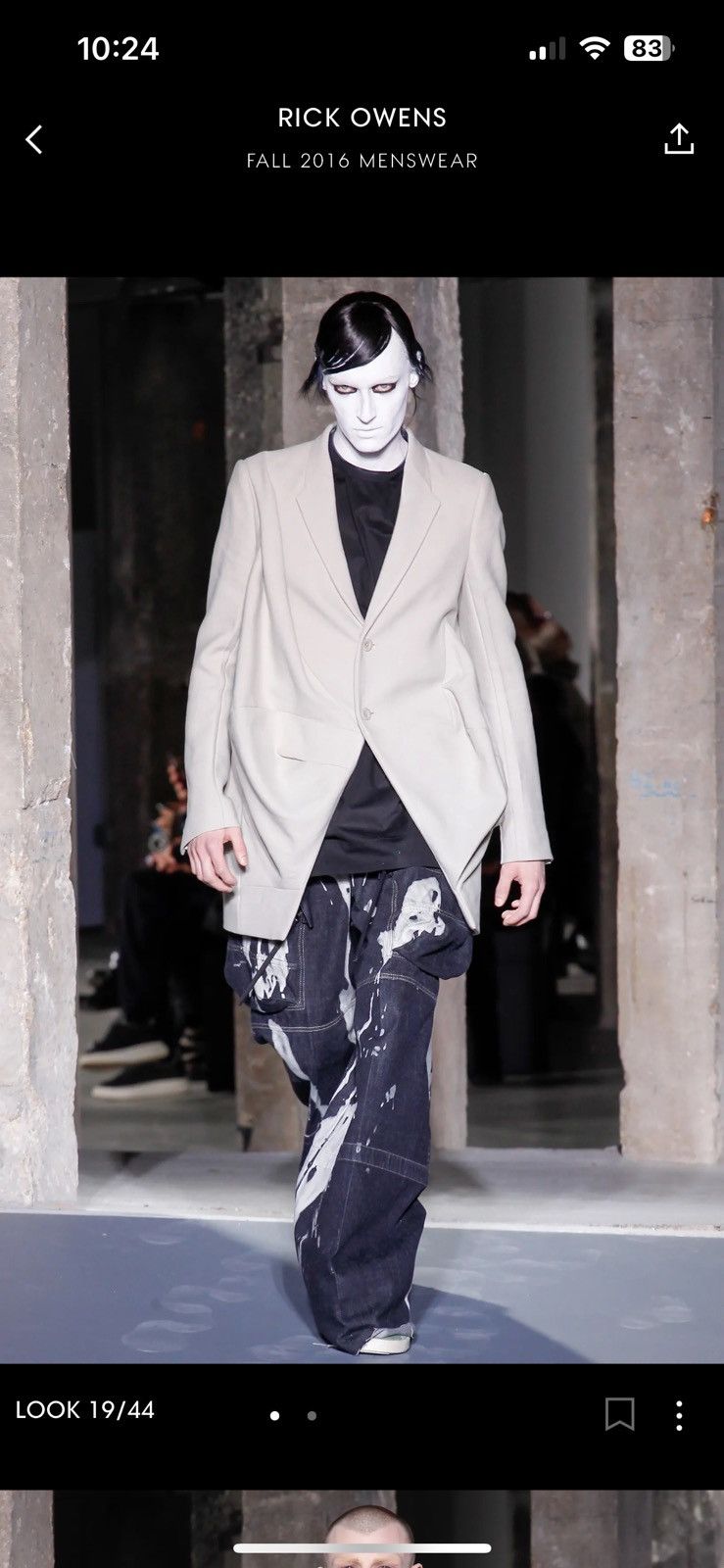 Rick Owens FW16 Mastodon Orchid Jacket | Grailed