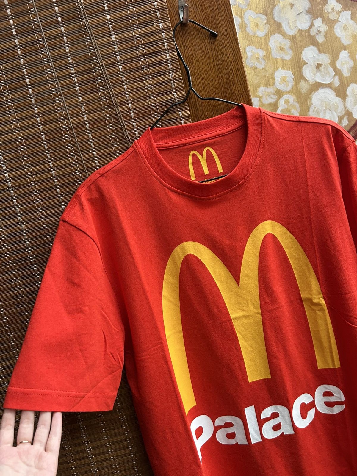 Palace Palace McDonald’s Logo Tee In Size M Red Size US M / EU 48-50 / 2 - 4 Thumbnail