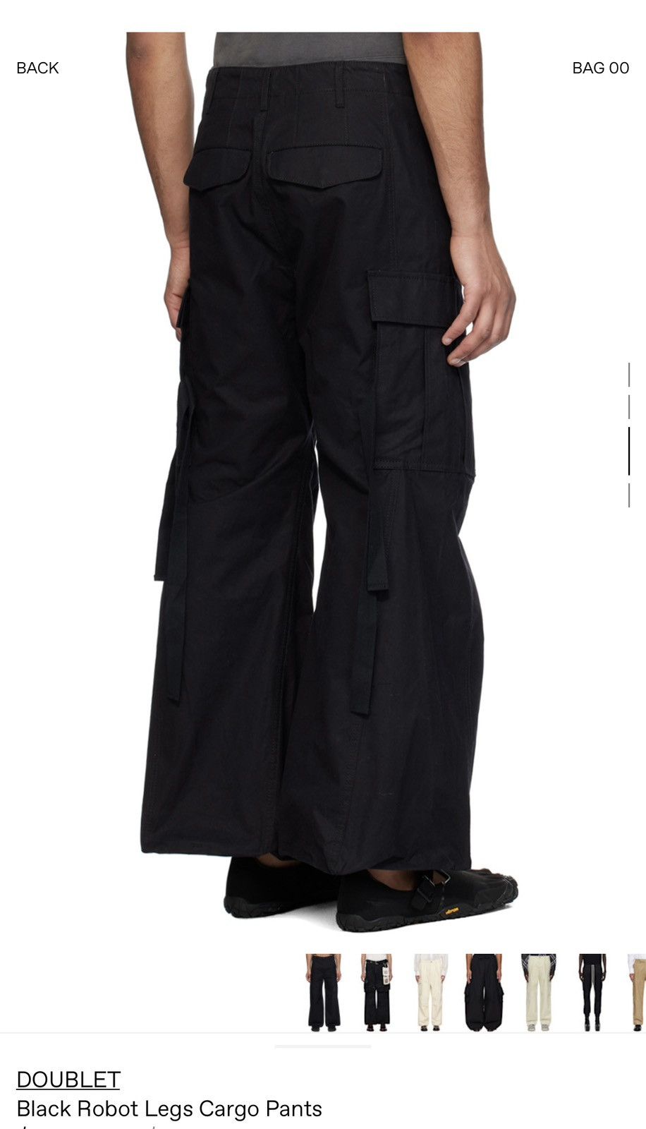 Doublet Doublet Robot Leg Cargos Size US 34 / EU 50 - 3 Thumbnail