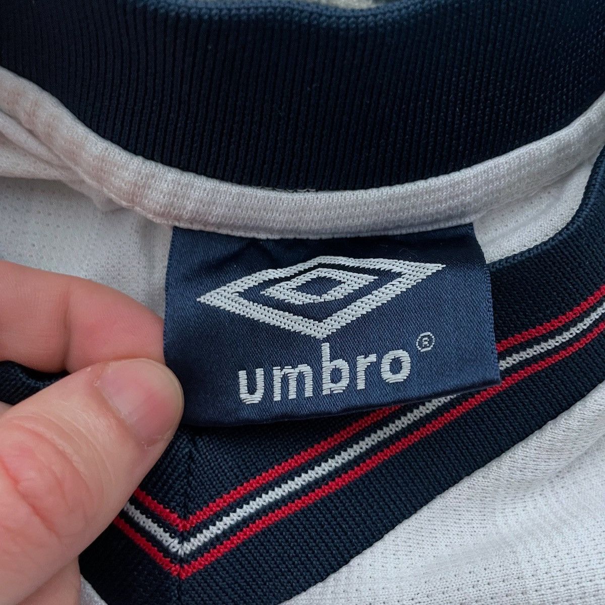 Umbro × Vintage VINTAGE 90S REPRINT HOME ENGLAND NATIONAL JERSEY UMBRO L Size US M / EU 48-50 / 2 - 3 Thumbnail