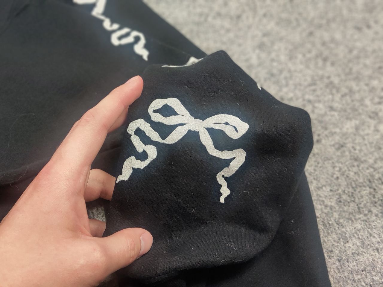 Vintage Lana Del Rey Zip Hoodie Ribbon Sleeves Vintage Y2K glamour Size US M / EU 48-50 / 2 - 11 Thumbnail