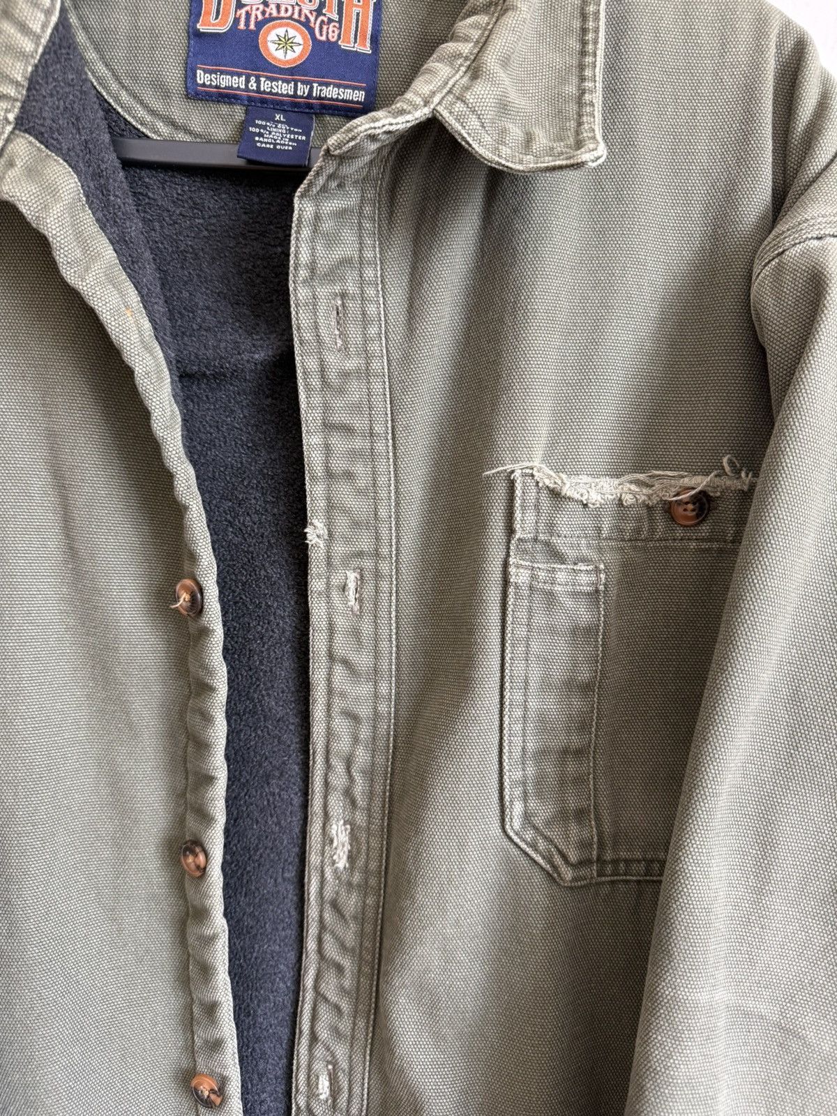 Duluth Trading Company Vintage Y2K Duluth Trading Co Detroit Thrashed Work Jacket Size US XL / EU 56 / 4 - 7 Thumbnail