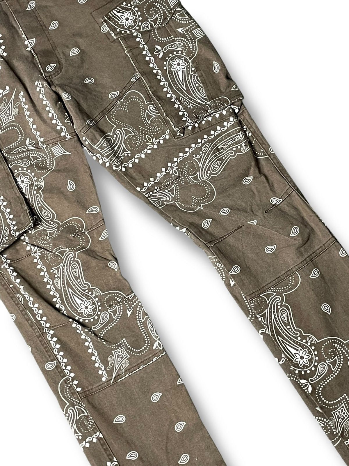 If Six Was Nine × Japanese Brand × Le Grande Bleu (L.G.B.) FASHION NOVA Summer Paisley Pants (91) Size US 36 / EU 52 - 3 Thumbnail