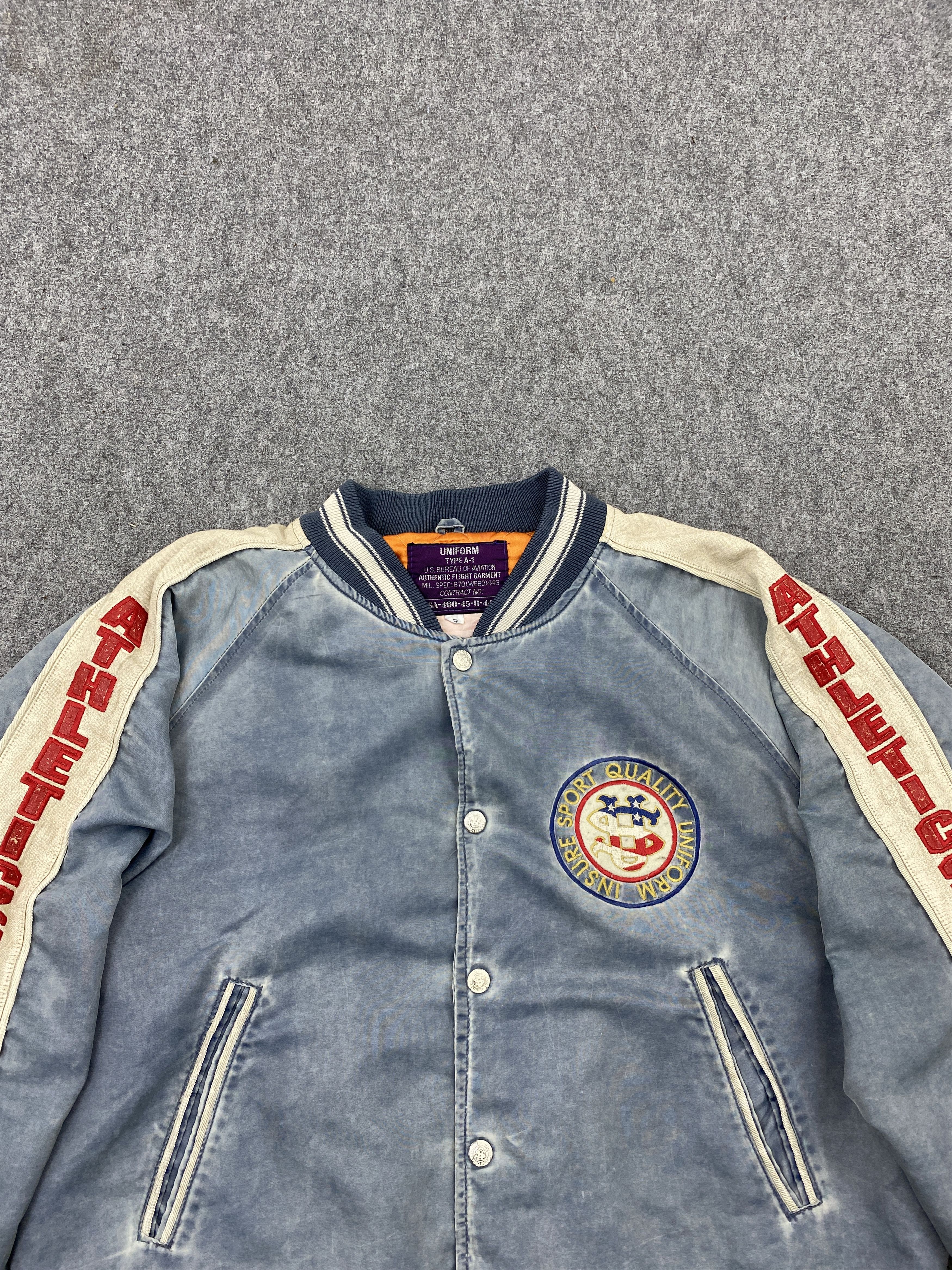 Other Vintage Military Air Force Bomber Flying Jacket MJ0099Z Size US S / EU 44-46 / 1 - 2 Thumbnail