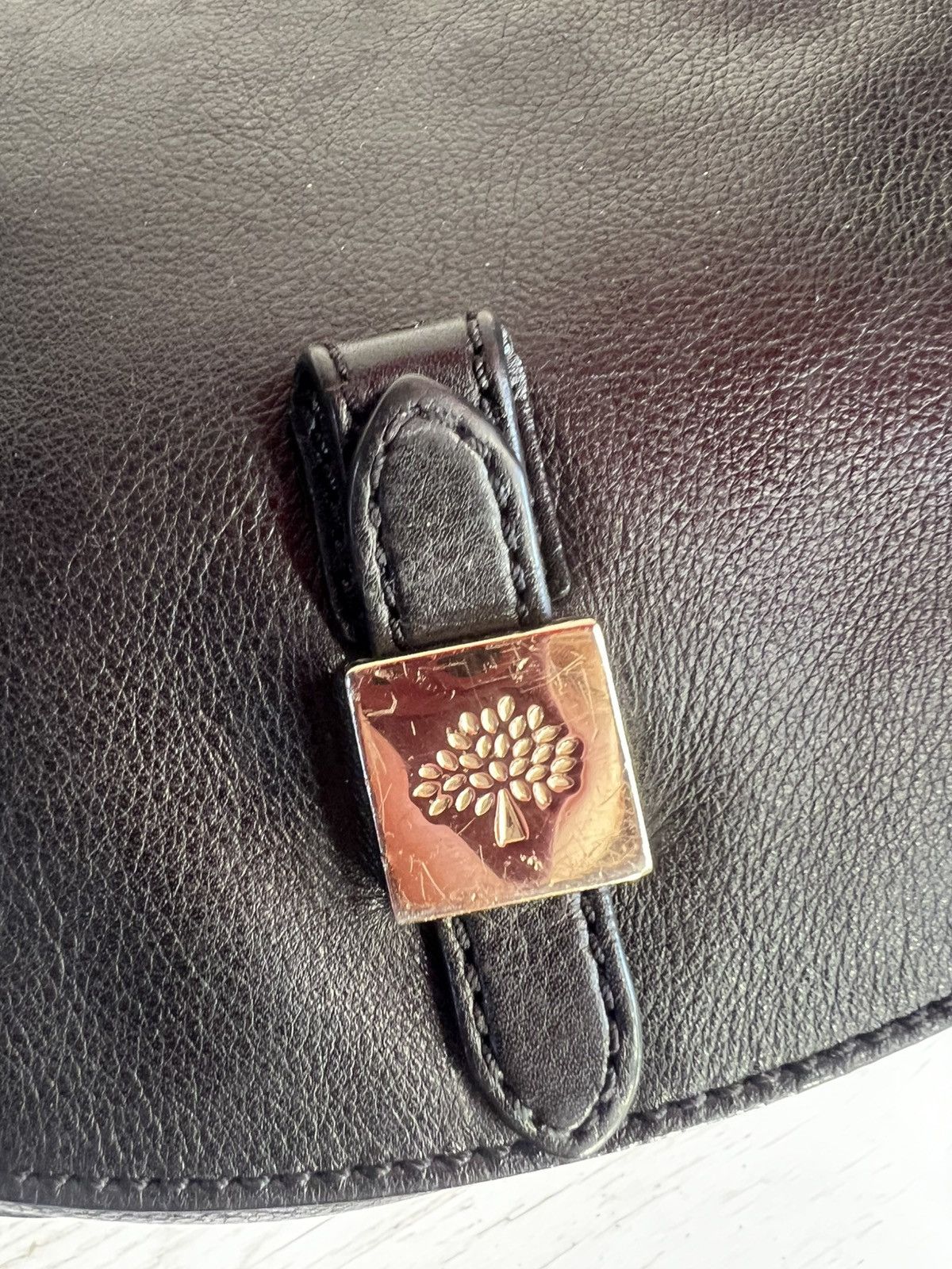 Mulberry Mulberry Tessie Black Leather Crossbody Bag Size ONE SIZE - 17 Thumbnail