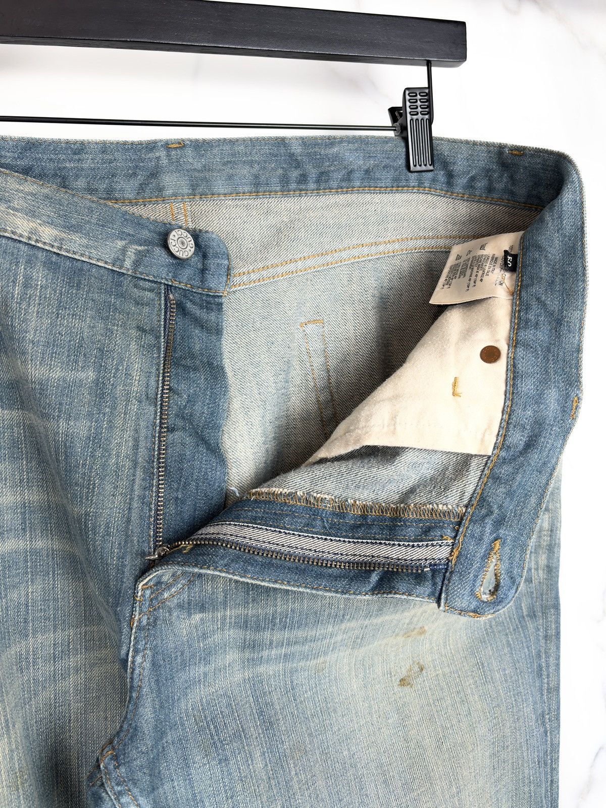 Gucci Gucci Tom Ford Vintage Mudwash Bootcut Faded Denim Jeans Size US 36 / EU 52 - 6 Thumbnail