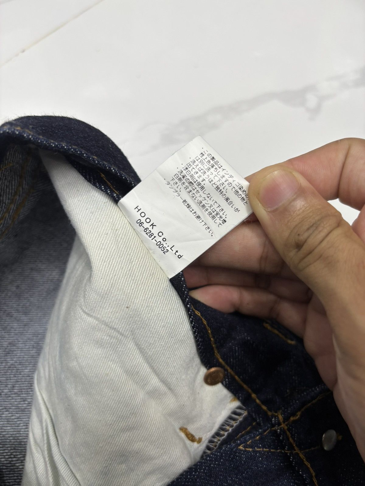 Kapital 🔥VTG FARMERS SELVEDGE BLUE JEANS MADE IN JAPAN Size US 30 / EU 46 - 15 Thumbnail