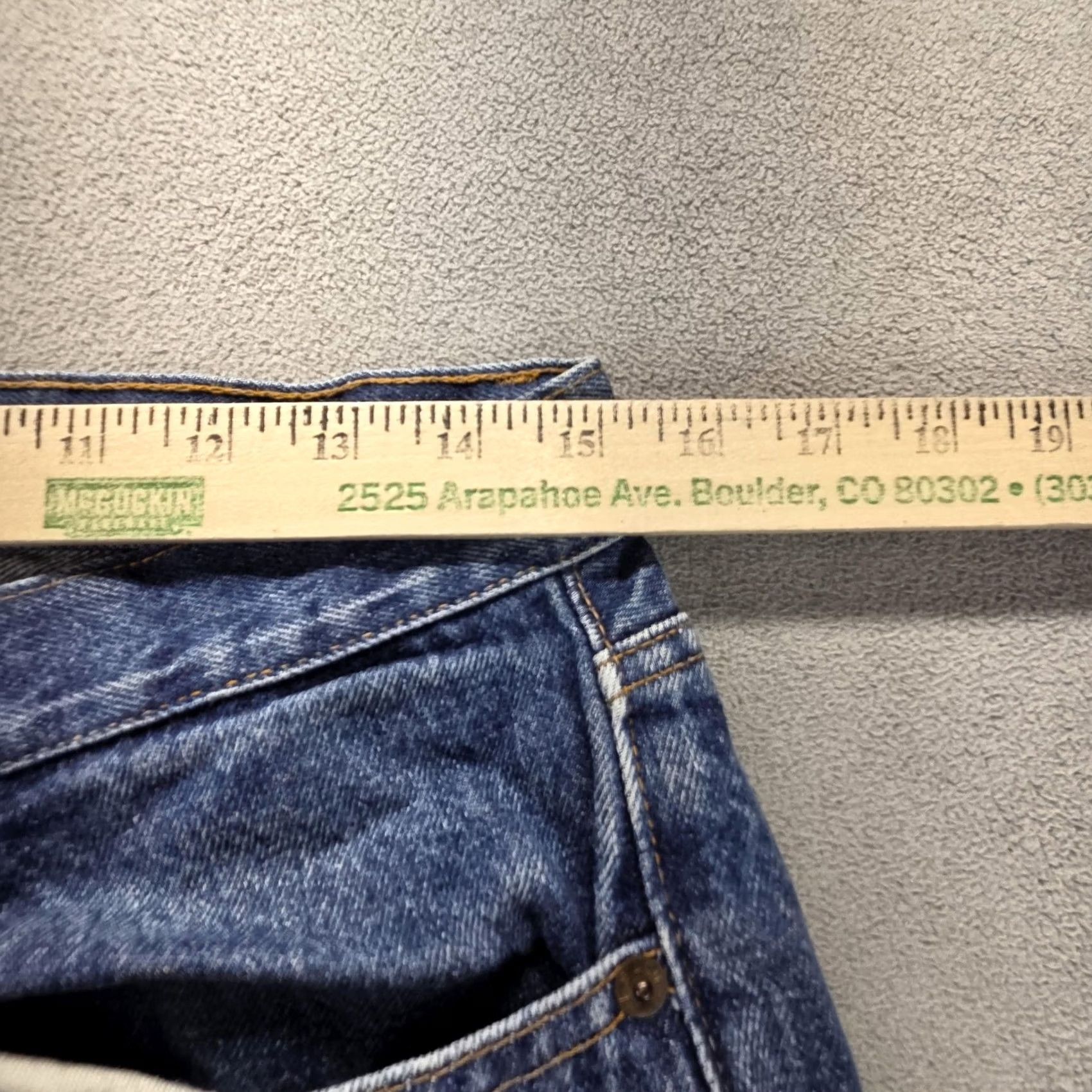 Levi's VTG Levi's 501 Jeans Mens Blue Regular 30x28 Distressed Denim 80s USA Made Button Pockets Logo Vintage Mens Size US 30 / EU 46 - 3 Thumbnail