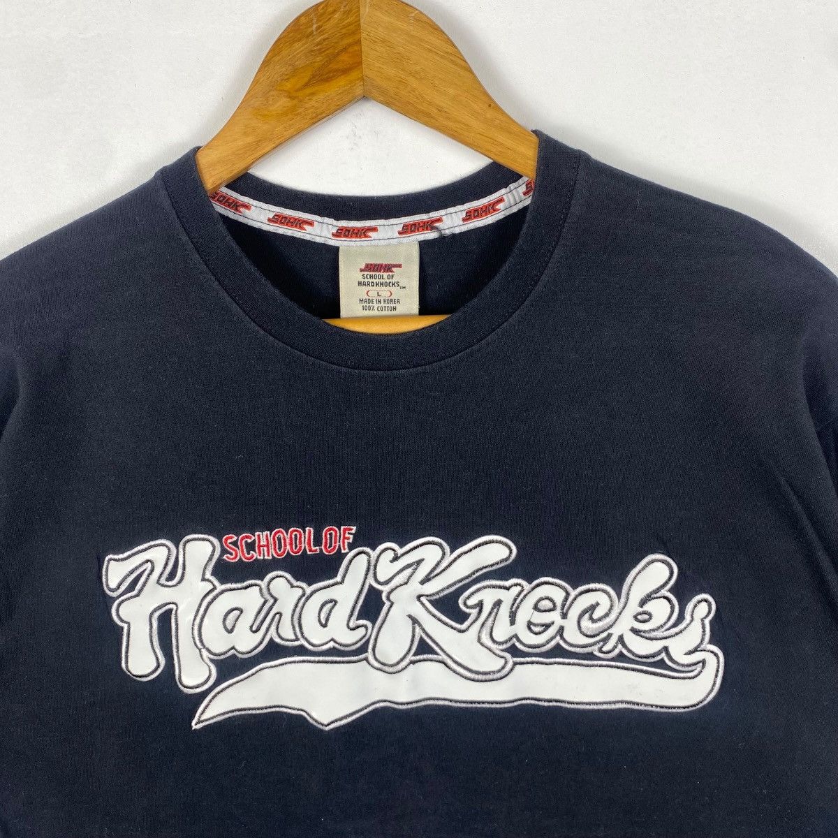 Vintage Vintage 00s SOHK School Of Hard Knocks Logo Graphic Tee Size US L / EU 52-54 / 3 - 2 Thumbnail