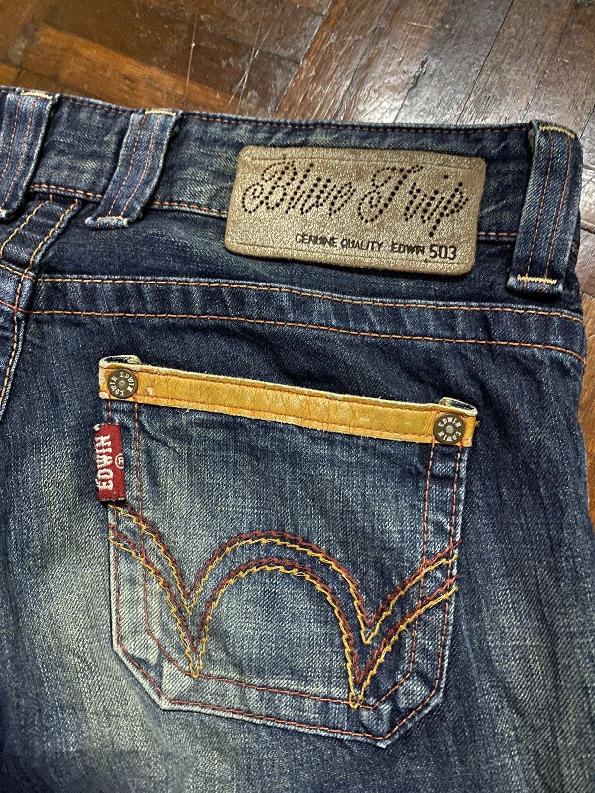 Edwin × Hysteric Glamour × Japanese Brand Flare jeans Edwin vintage Boot Cut Size 31" - 4 Thumbnail
