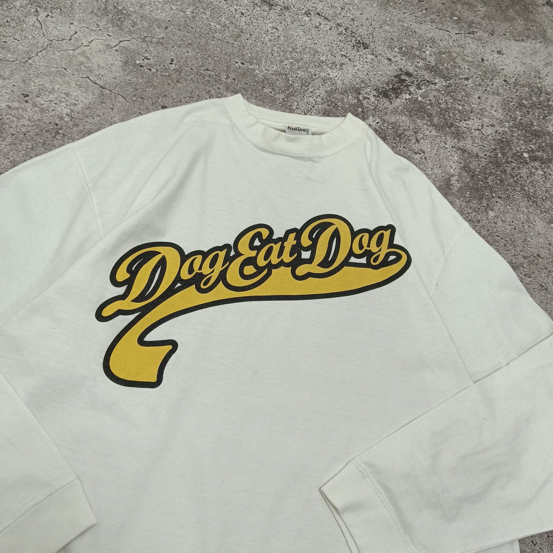 Band Tees × Rap Tees × Vintage Super RARE 90s Dog Eat Dog Play Games Blue Grape Long Sleeve Size US XL / EU 56 / 4 - 2 Thumbnail