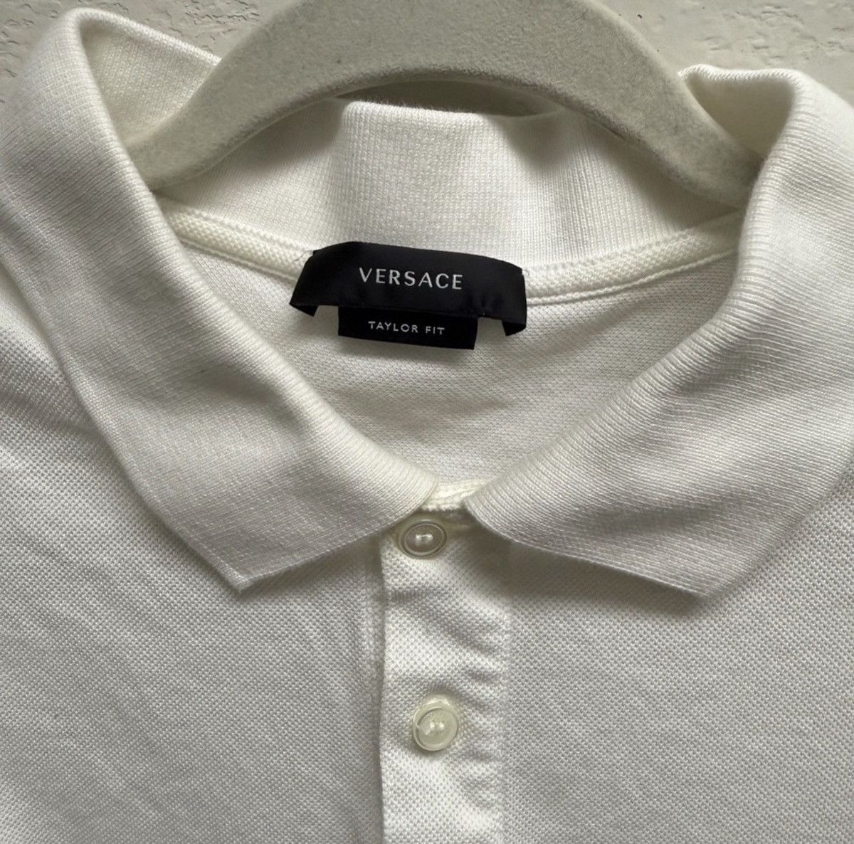 Versace Versace Seashell Baroque Logo Polo Shirt 🐚 Size US XL / EU 56 / 4 - 3 Thumbnail