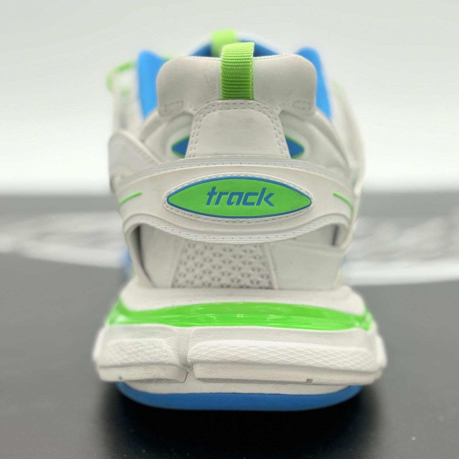 Balenciaga Balenciaga Track ' White Blue Green ' | SUPER CLEAN! Size US 12 / EU 45 - 3 Thumbnail
