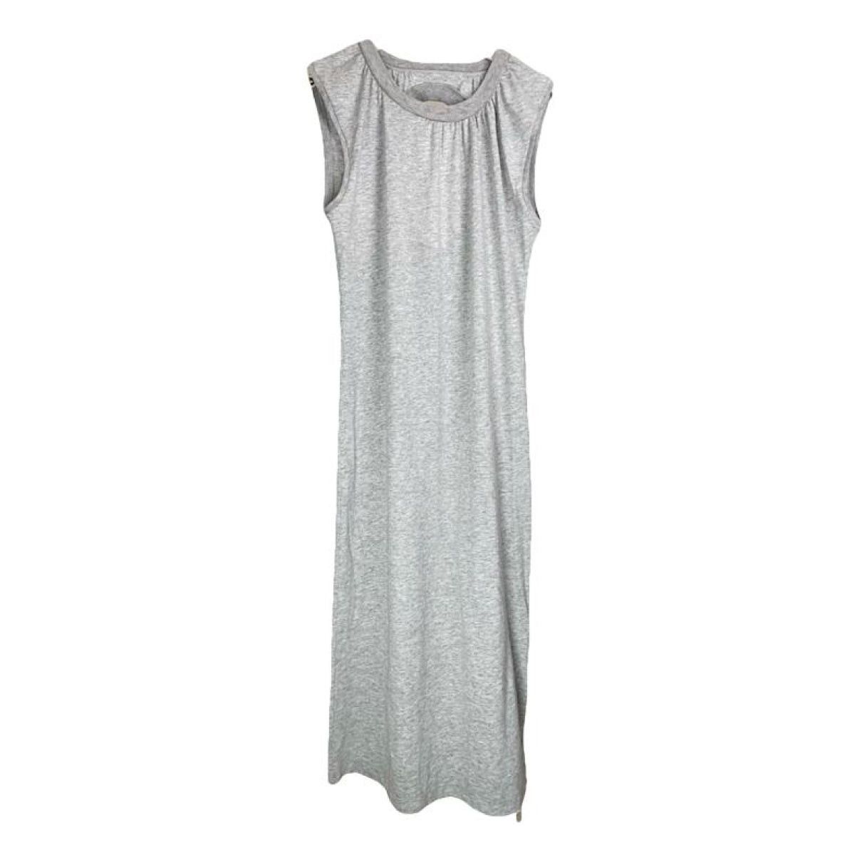 MM6 Silver Cotton Dresse Size M / US 6-8 / IT 42-44 - 1 Thumbnail