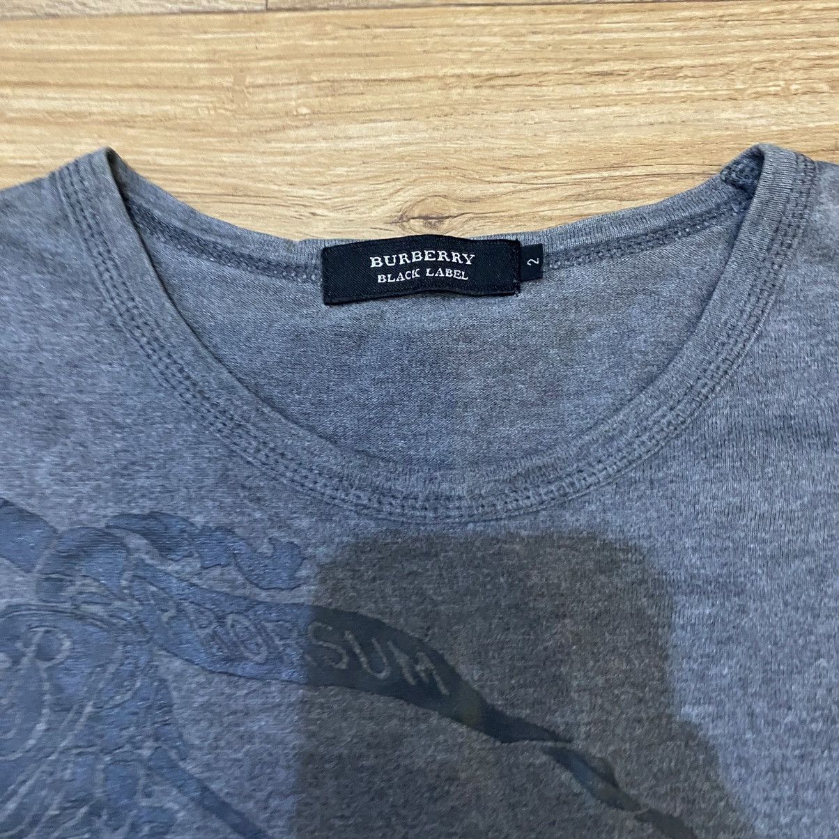 Burberry Burberry Black Label Big Logo Tshirt Size US S / EU 44-46 / 1 - 5 Thumbnail