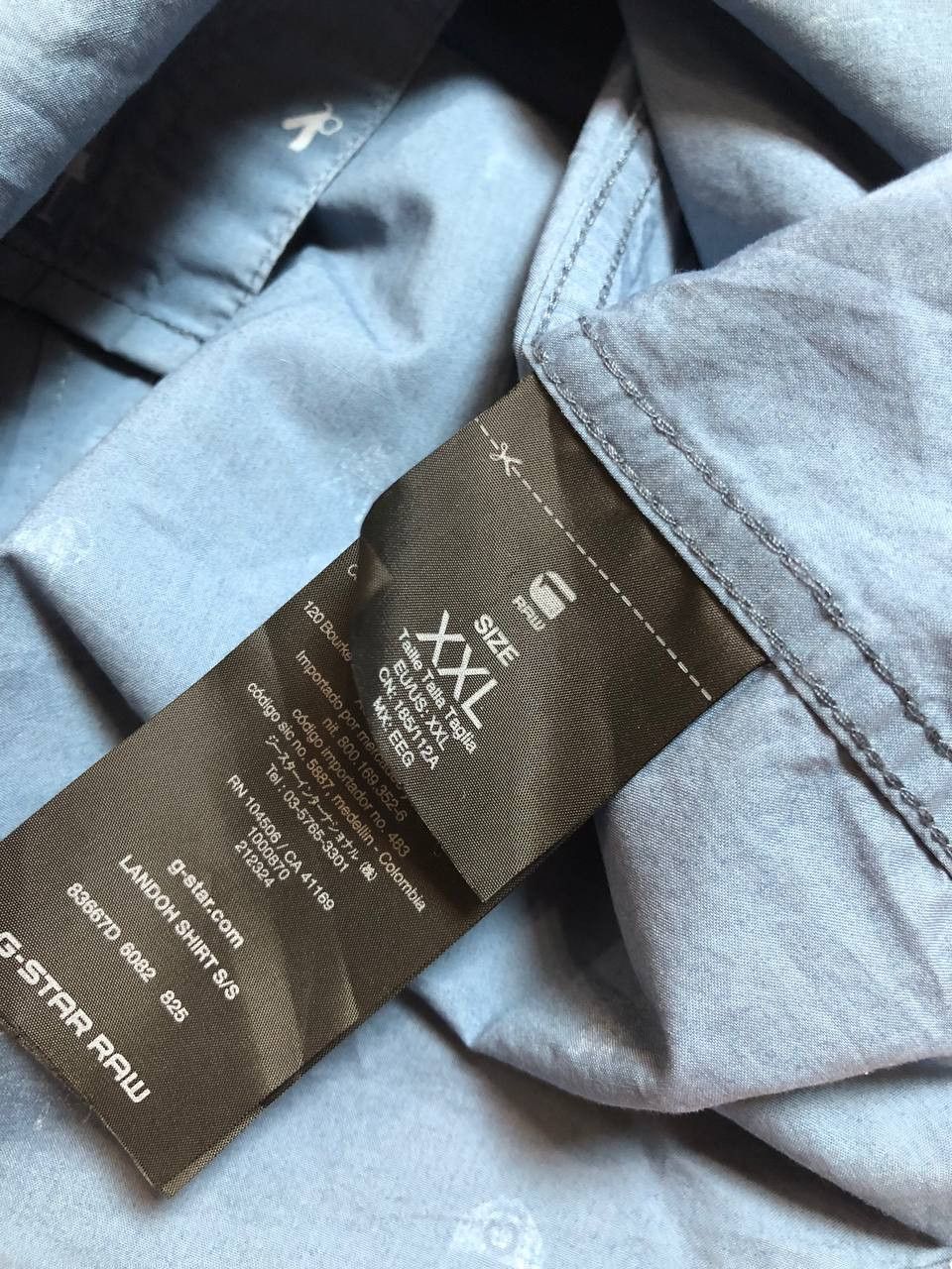 G-Star G-STAR RAW Short Sleeve Button up Shirt Size US XXL / EU 58 / 5 - 11 Thumbnail