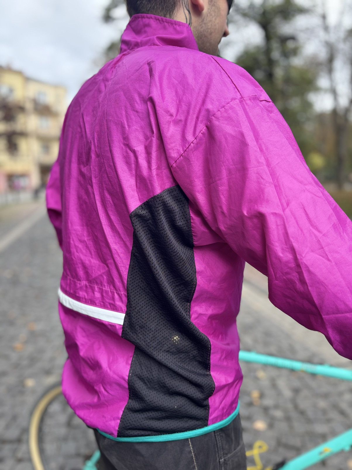 Vintage 💜🚴‍♀️80s Castelli vintage cycling jersey made in Italy Size US XL / EU 56 / 4 - 5 Thumbnail
