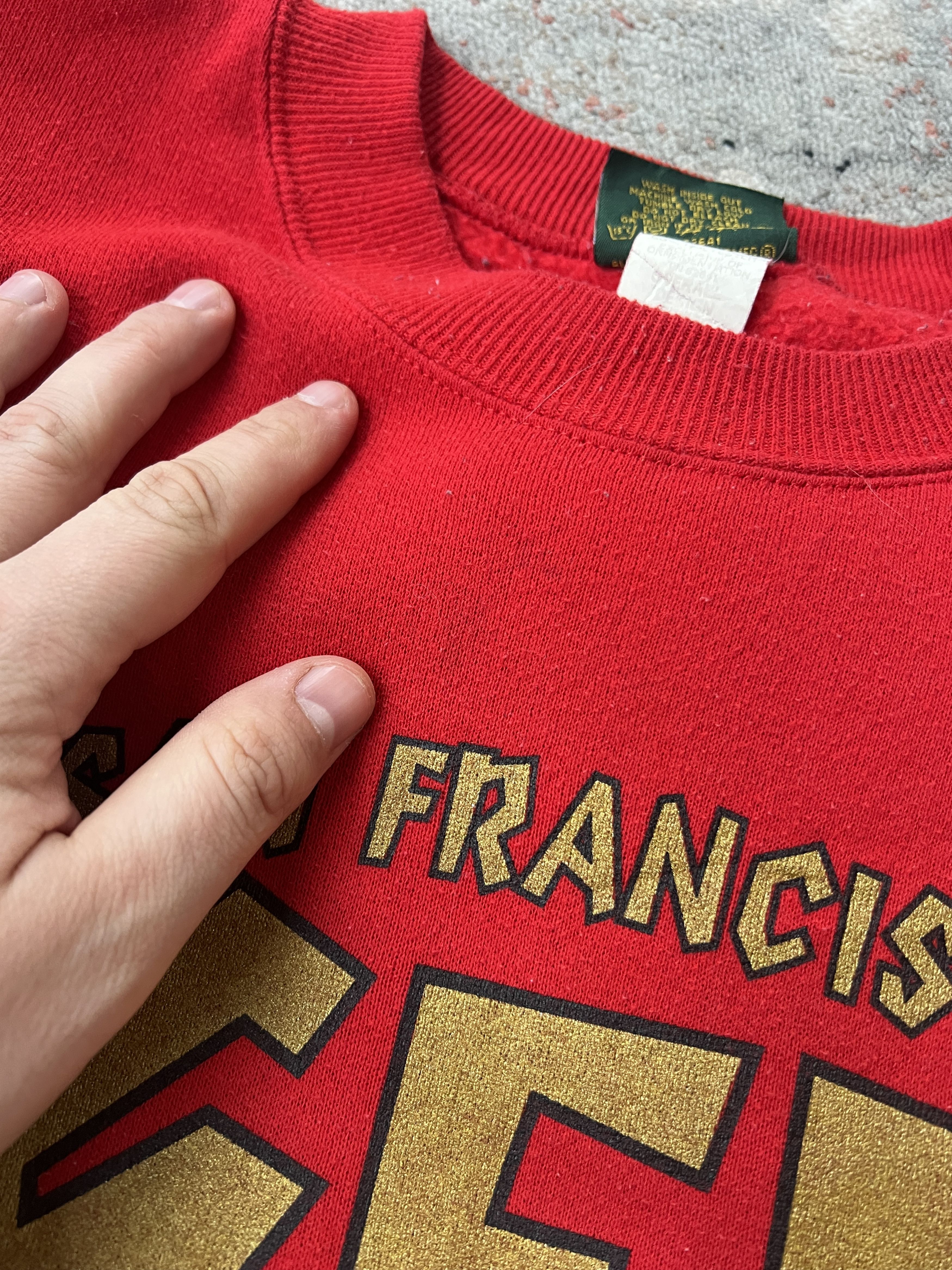 NFL San Francisco 49ERS 1994 Football Club Sweatshirt Size US L / EU 52-54 / 3 - 12 Thumbnail