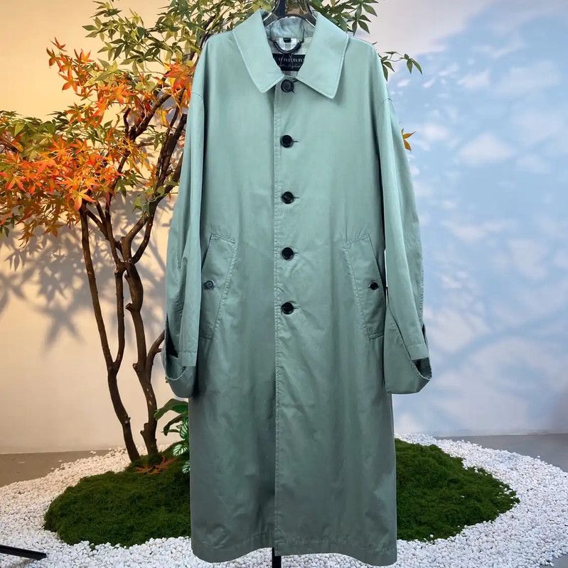 Burberry Burberry Khaki Green Women's Cotton Trench Coat Size XL / US 12-14 / IT 48-50 - 1 Thumbnail