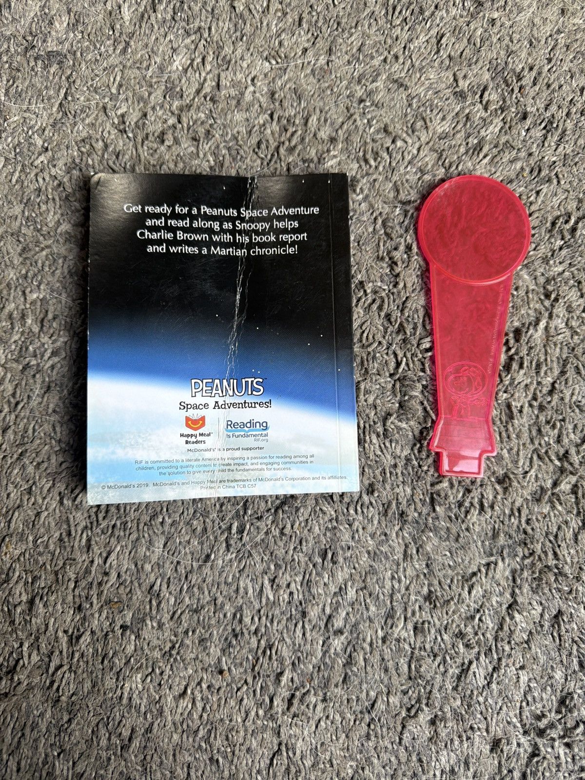 Peanuts 2019 McDonald’s Snoopy The Mars Rover! Size ONE SIZE - 2 Thumbnail