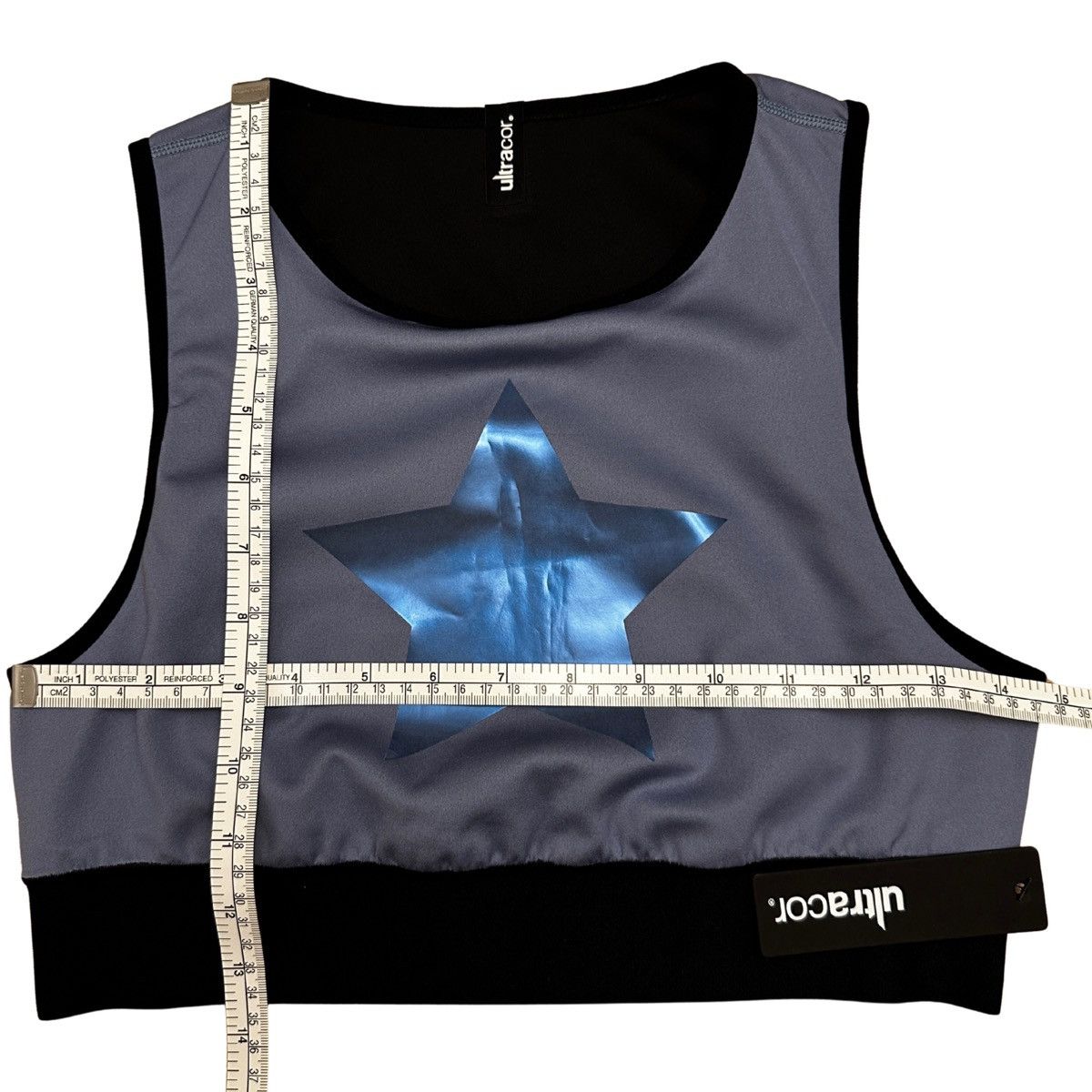 Other Ultracor Blue Star Activewear Crop Top Sports Bra Size L Size L / US 10 / IT 46 - 4 Thumbnail