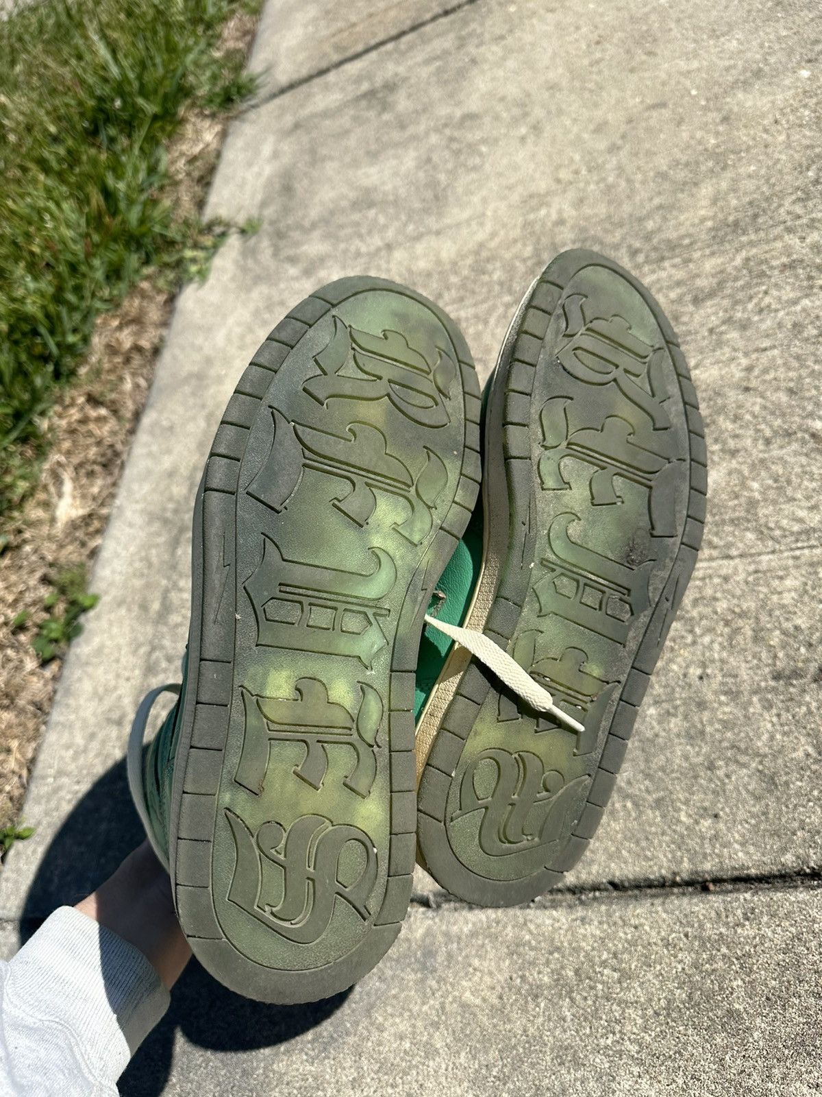 Reves Paris Reves Paris Sport KIY 85 Hi - Liberty Green / Ivory Size US 8.5 / EU 41-42 - 4 Thumbnail