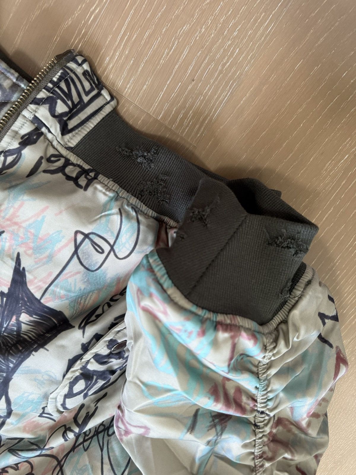 Mowalola Molawola Graffiti Bomber Size US S / EU 44-46 / 1 - 3 Thumbnail
