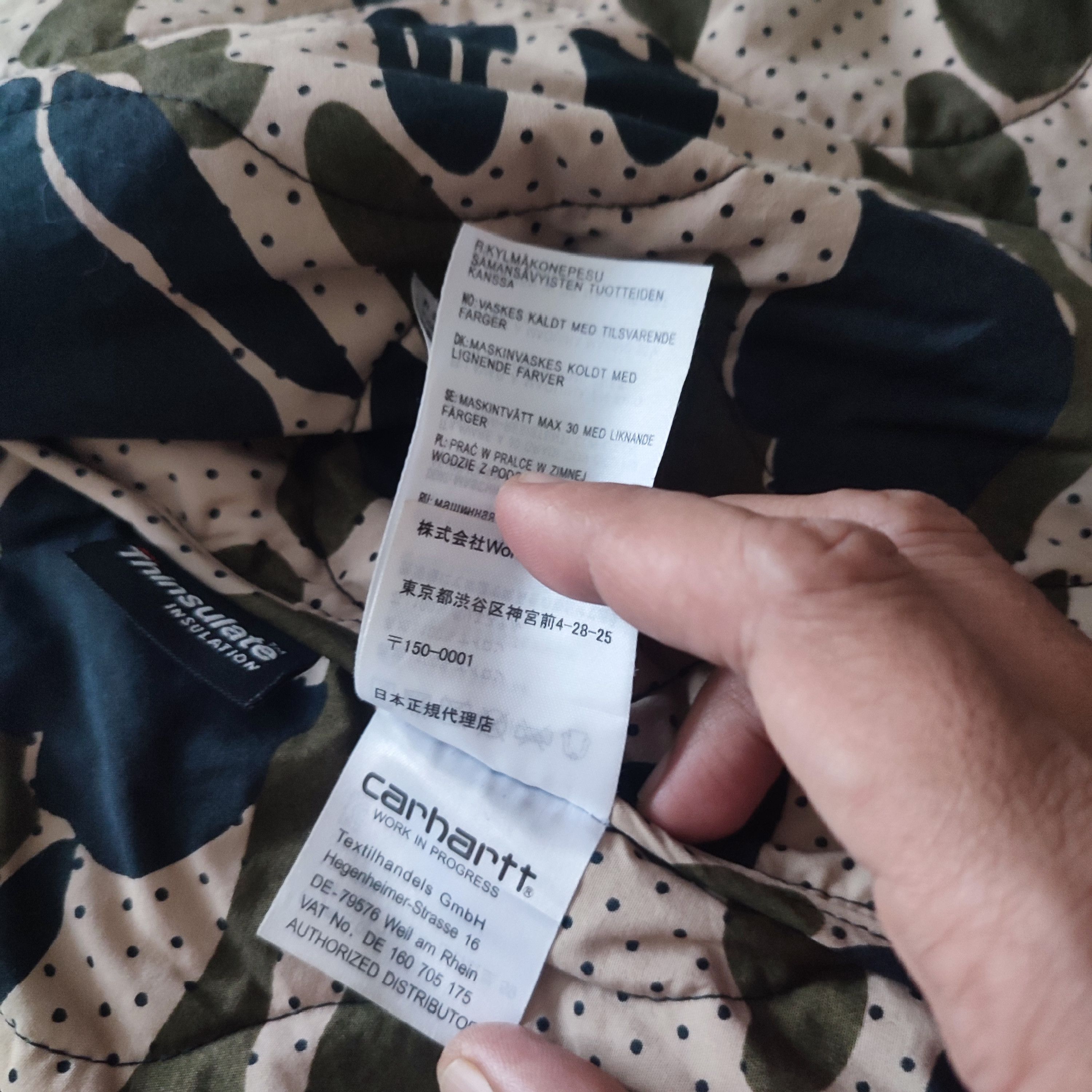 Carhartt × Carhartt Wip 🔥STEALS🔥Very Rare Carhartt WIP Camo Double Clash Parka Size US S / EU 44-46 / 1 - 9 Thumbnail