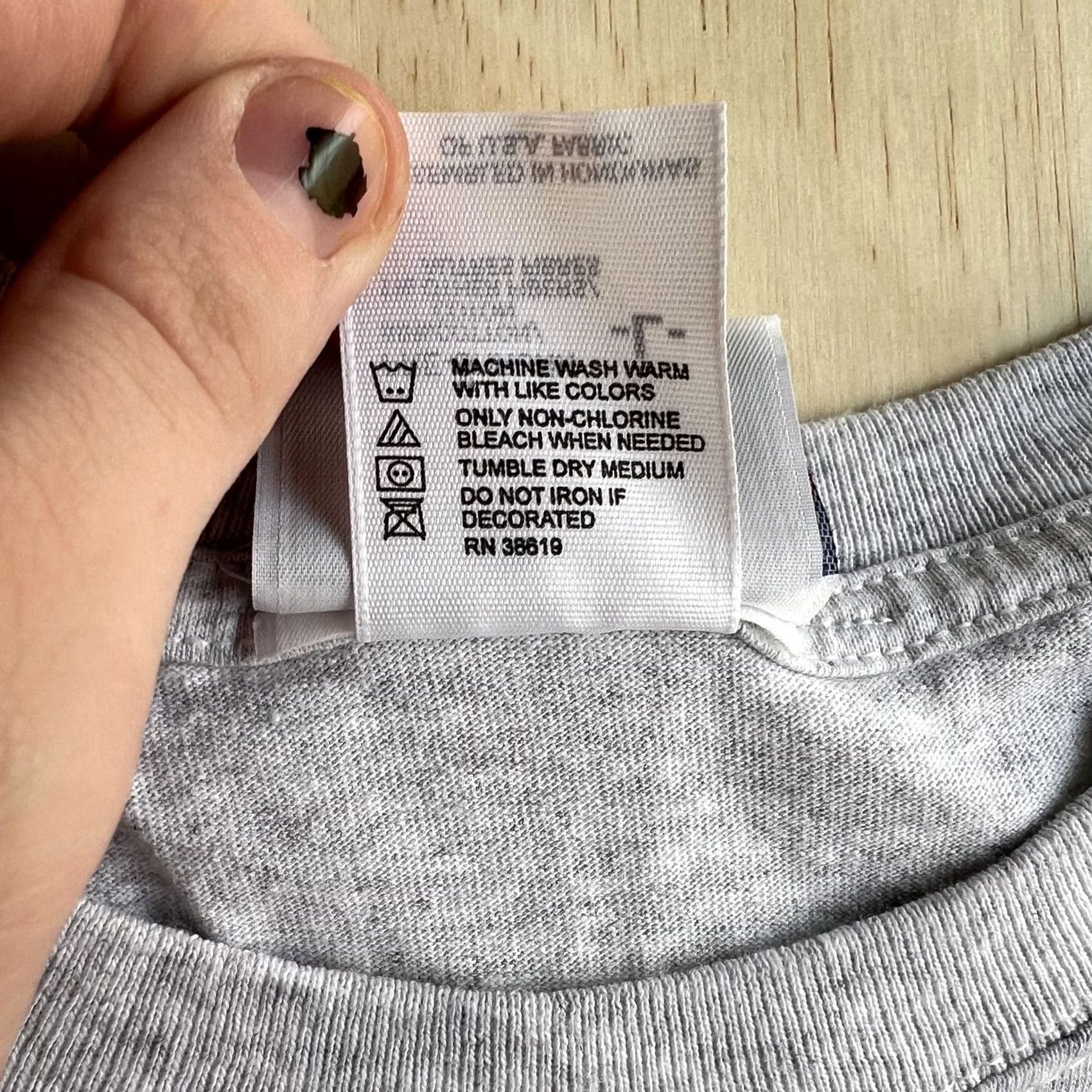 Vintage VINTAGE Tried & True American Grandpa Shirt Mens Large Gray USA Tee T-Shirt Size US L / EU 52-54 / 3 - 5 Thumbnail