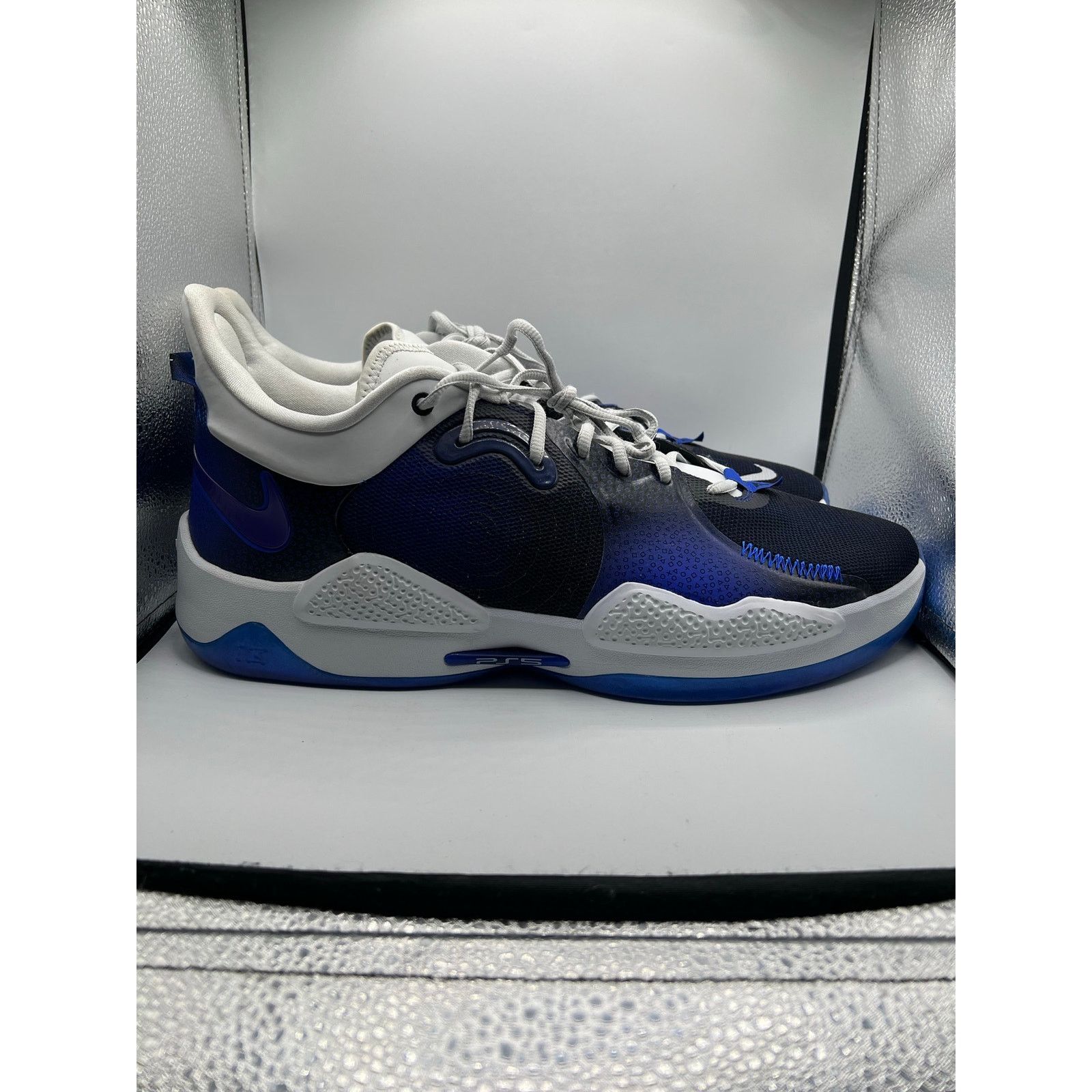 Nike PlayStation X Nike PG 5 “Racer Blue” size 18 men’s Size US 15 / EU 48 - 3 Thumbnail