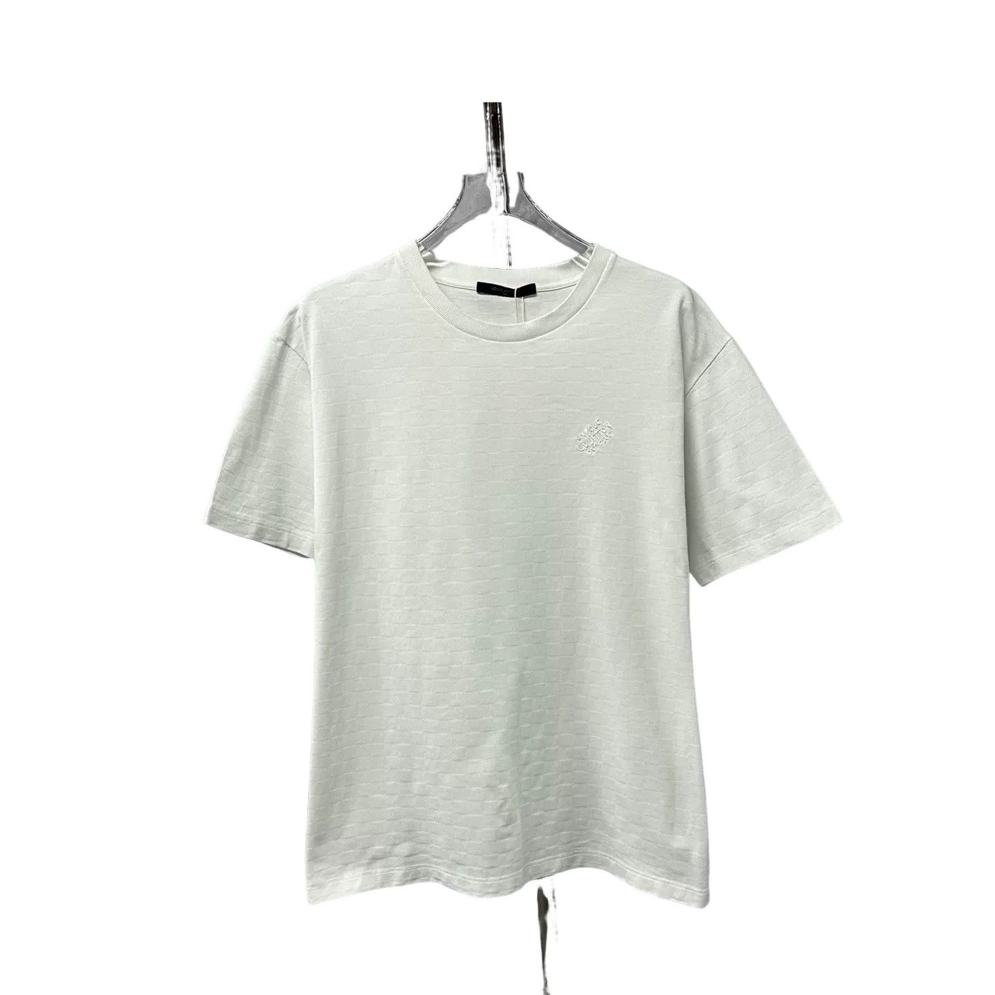 Louis Vuitton Louis Vuitton Damier Embroidery T-Shirt XL Size US XL / EU 56 / 4 - 1 Thumbnail